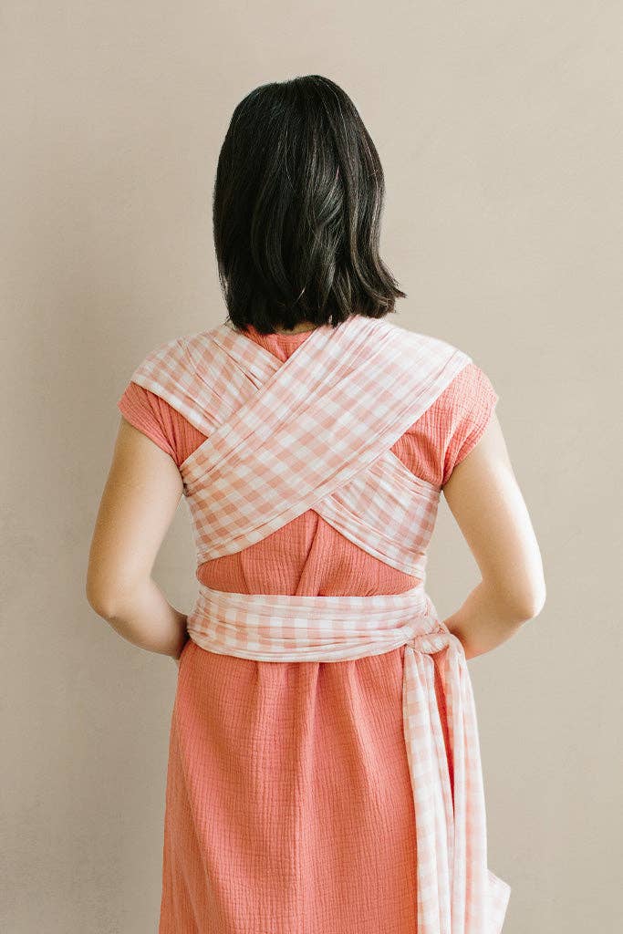Rosebud Gingham Wrap
