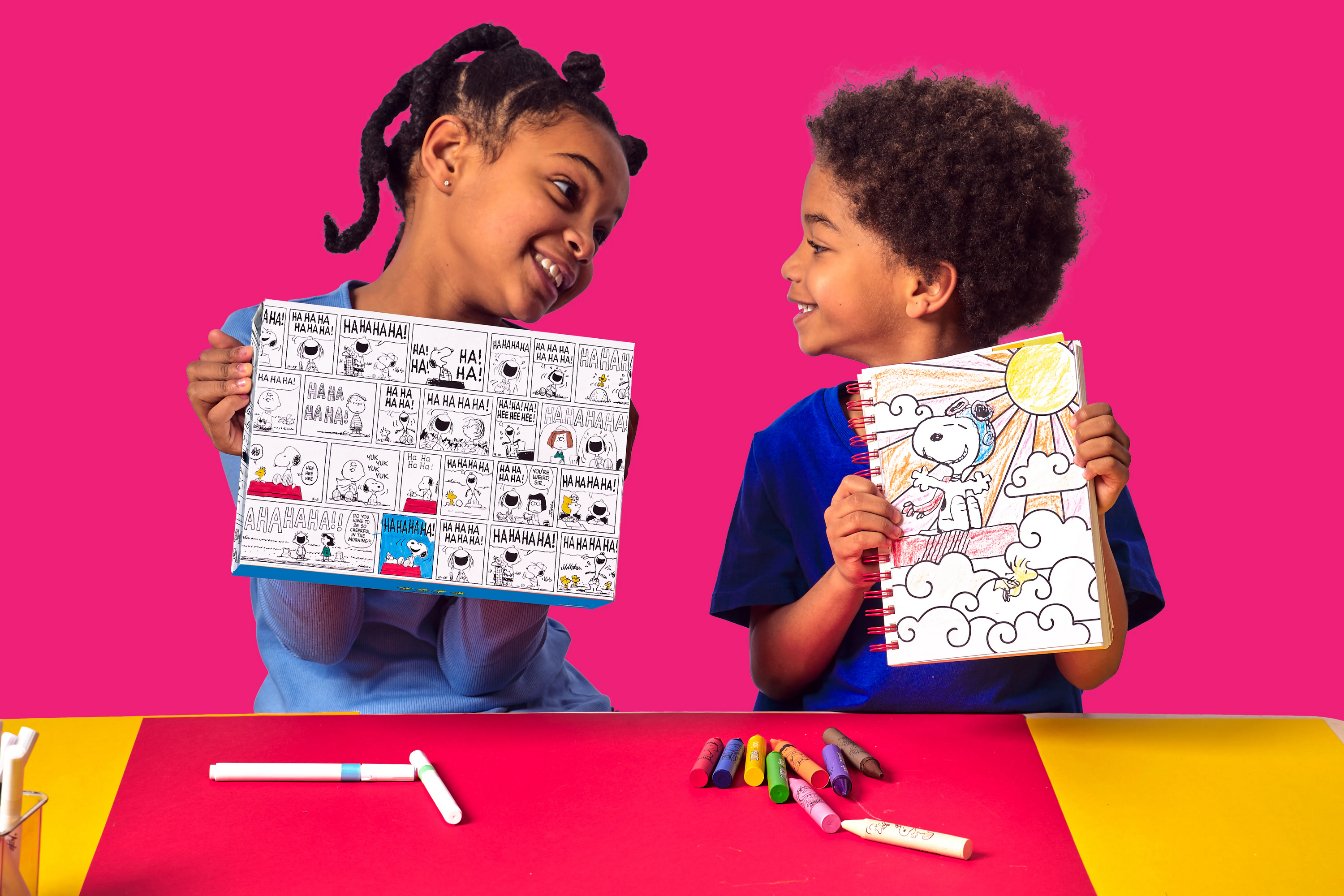 OOLY x Peanuts - Coloring Activity & Sticker Kit