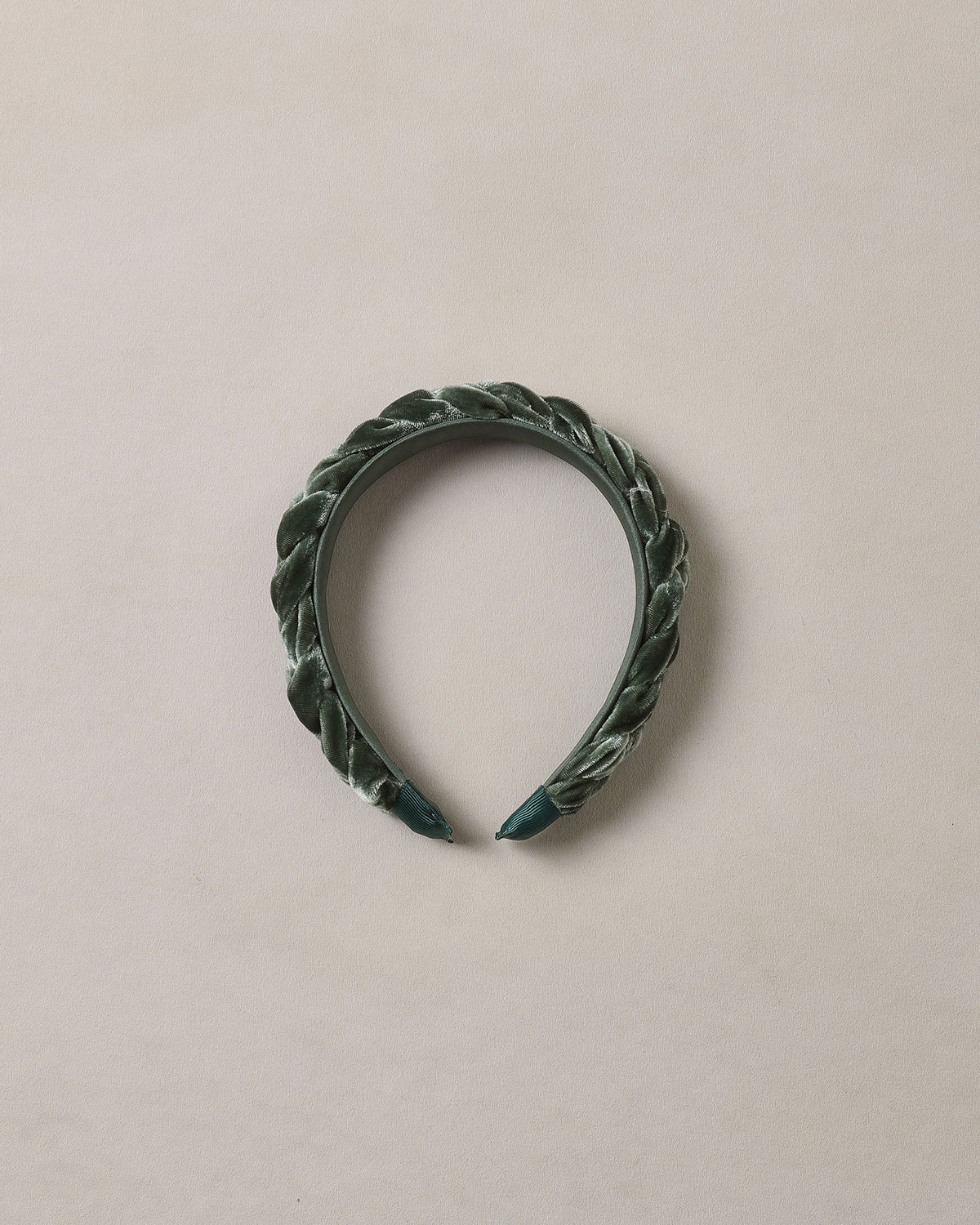 BRAIDED HEADBAND || GREEN