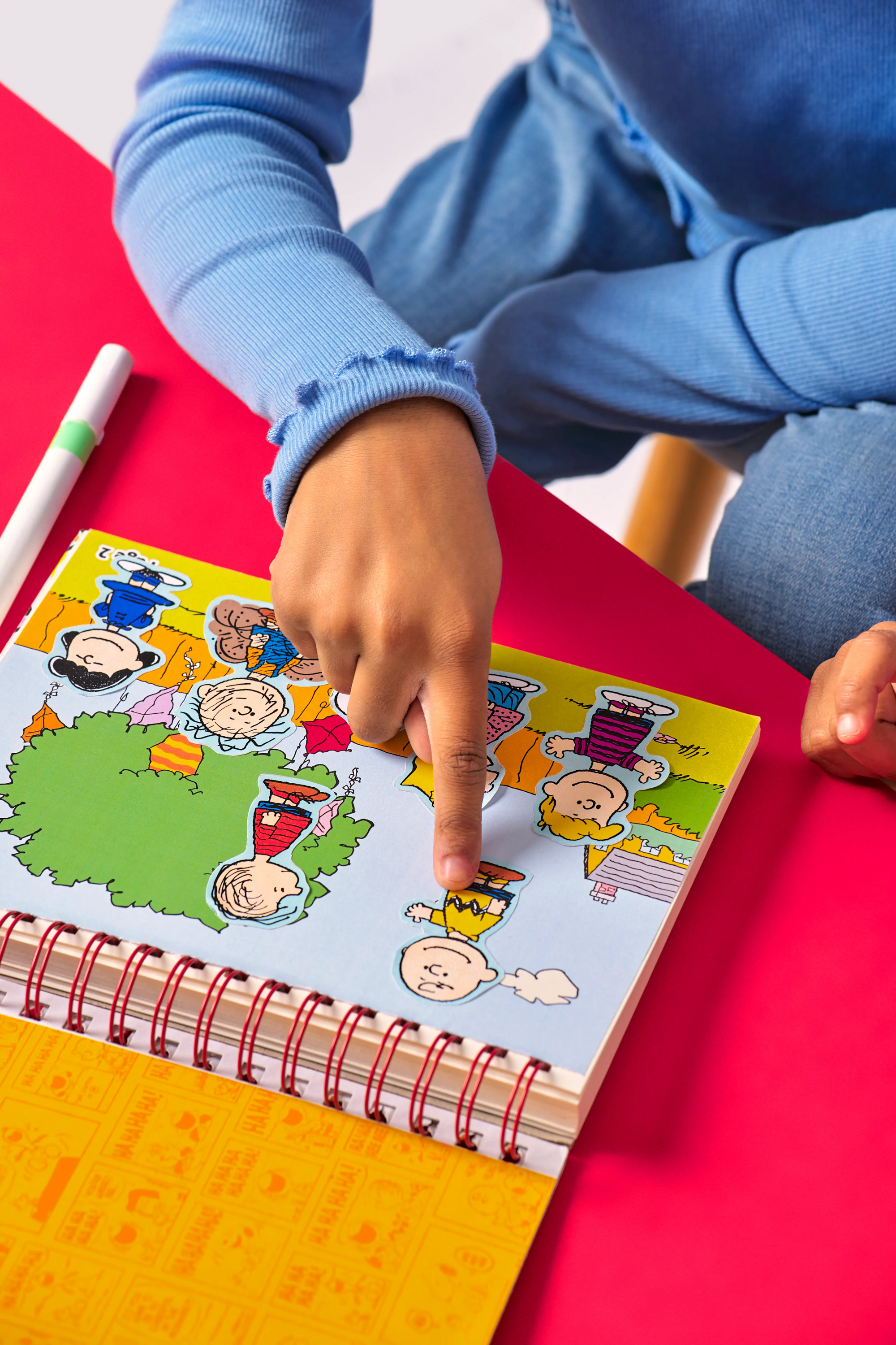 OOLY x Peanuts - Coloring Activity & Sticker Kit