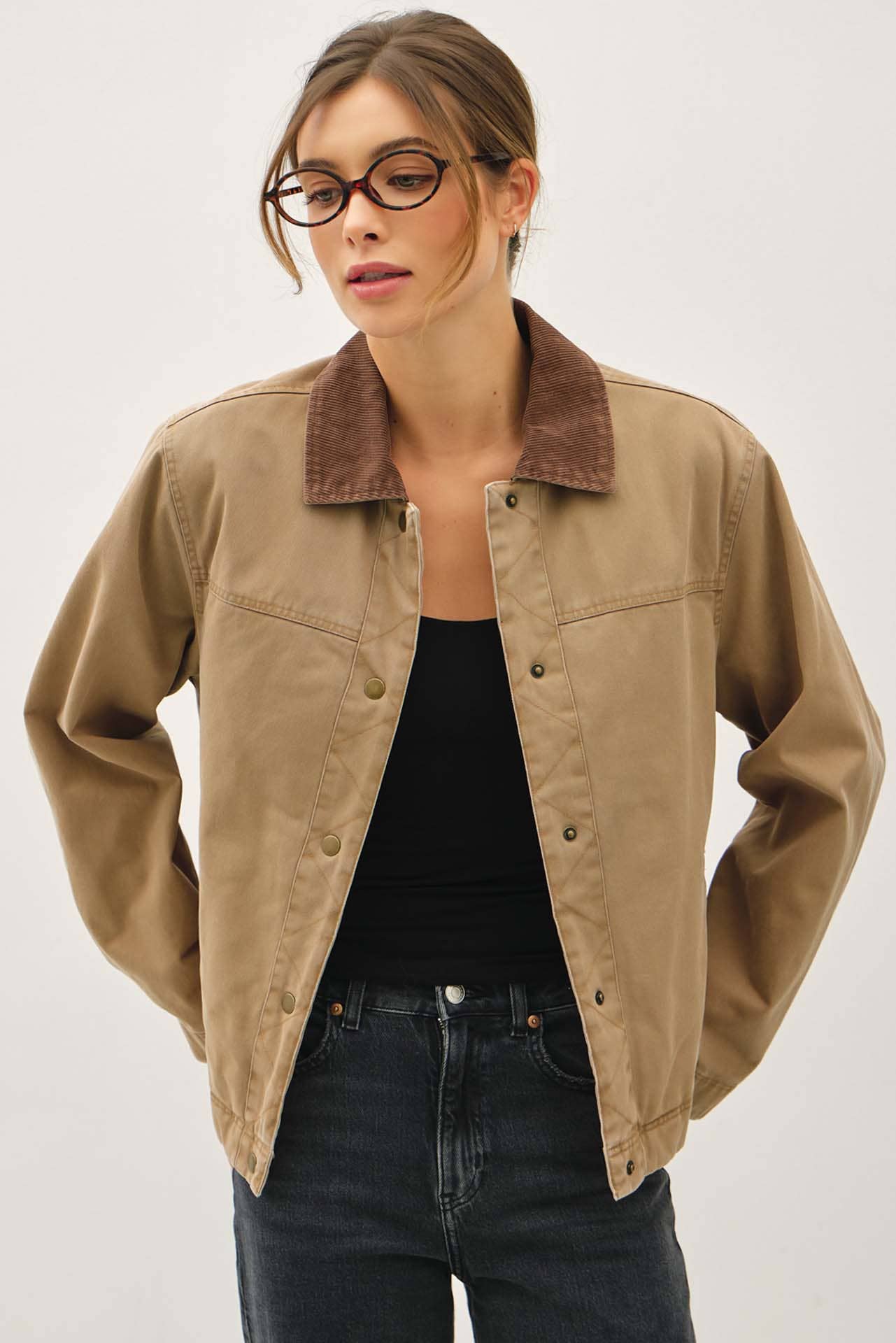 Taupe Classic Barn Jacket