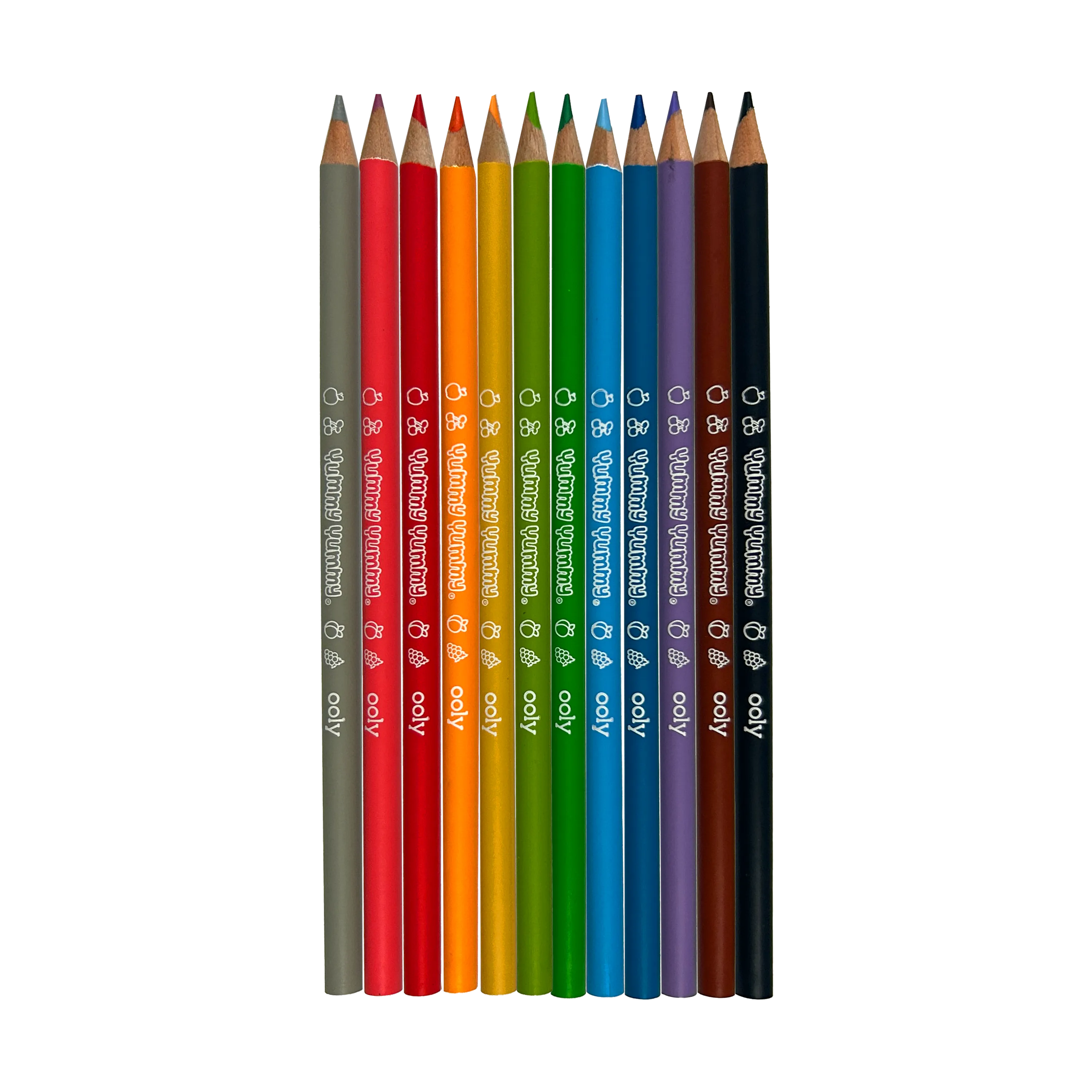 Yummy Yummy Fruit Scented Colored Pencils