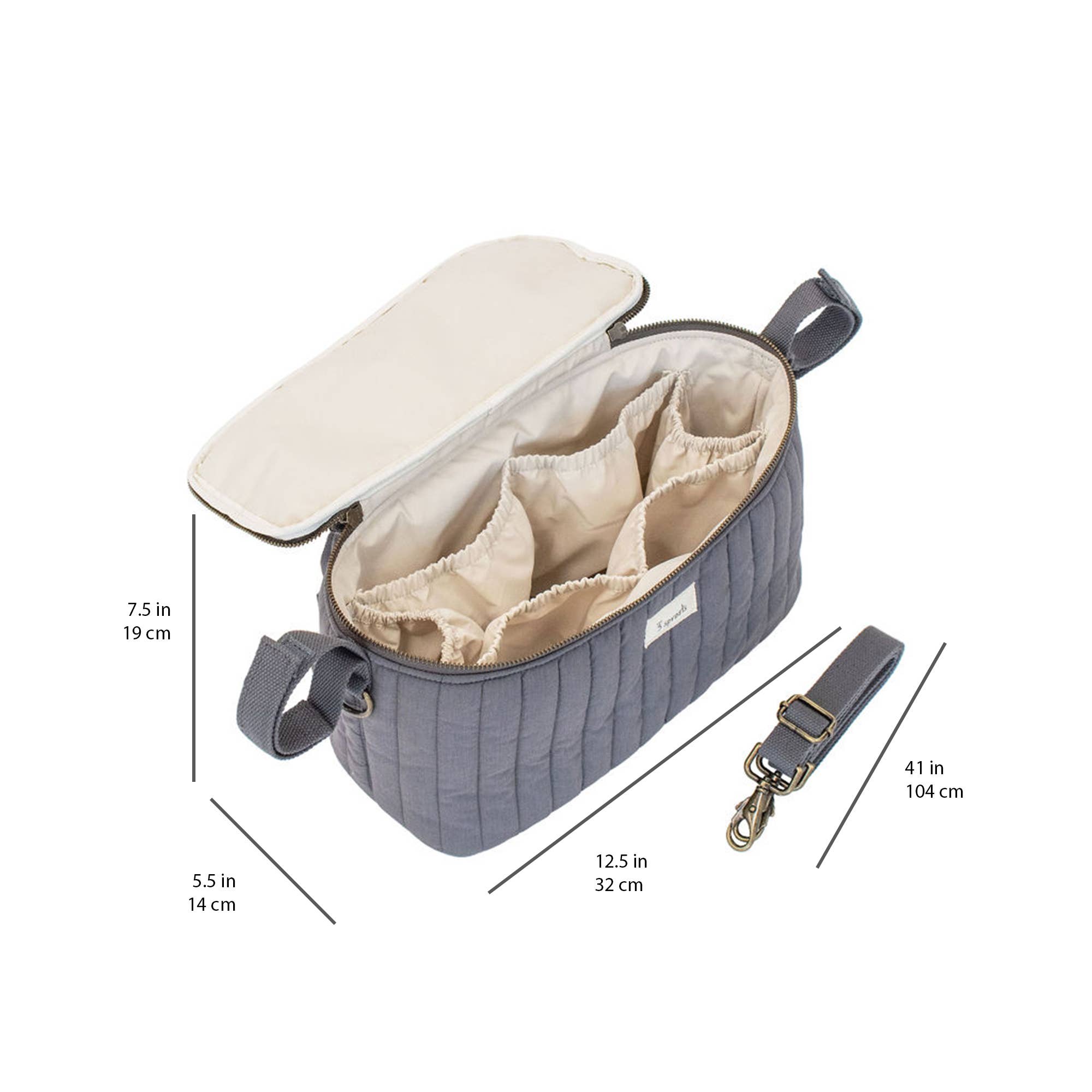 Universal Stroller Caddy Organizer | Clay