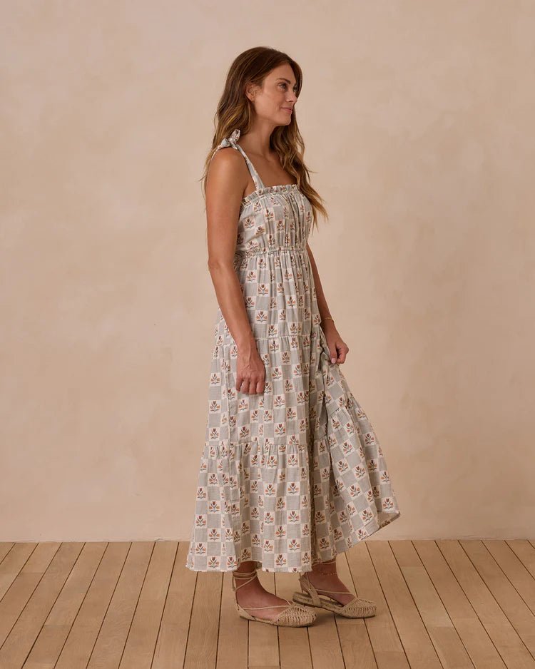 Delphina Dress || Garden Grid