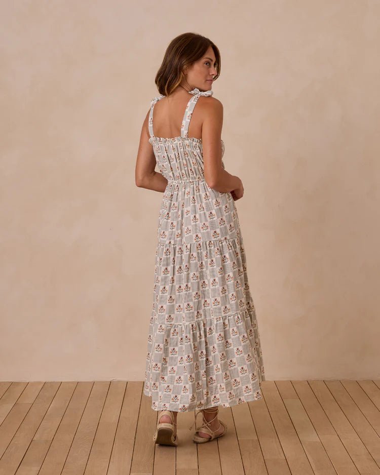 Delphina Dress || Garden Grid