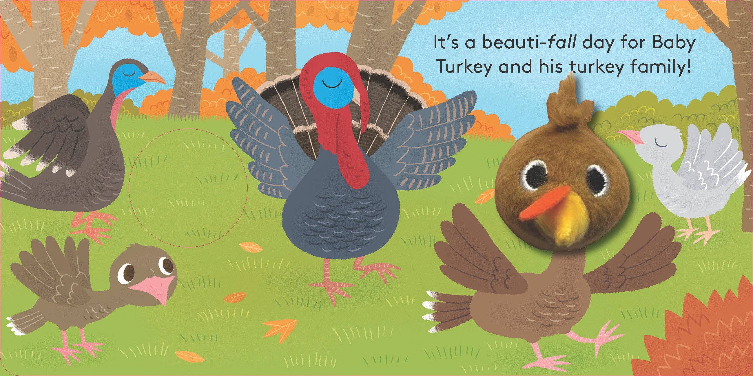 Finger Puppet Book || Baby Turkey