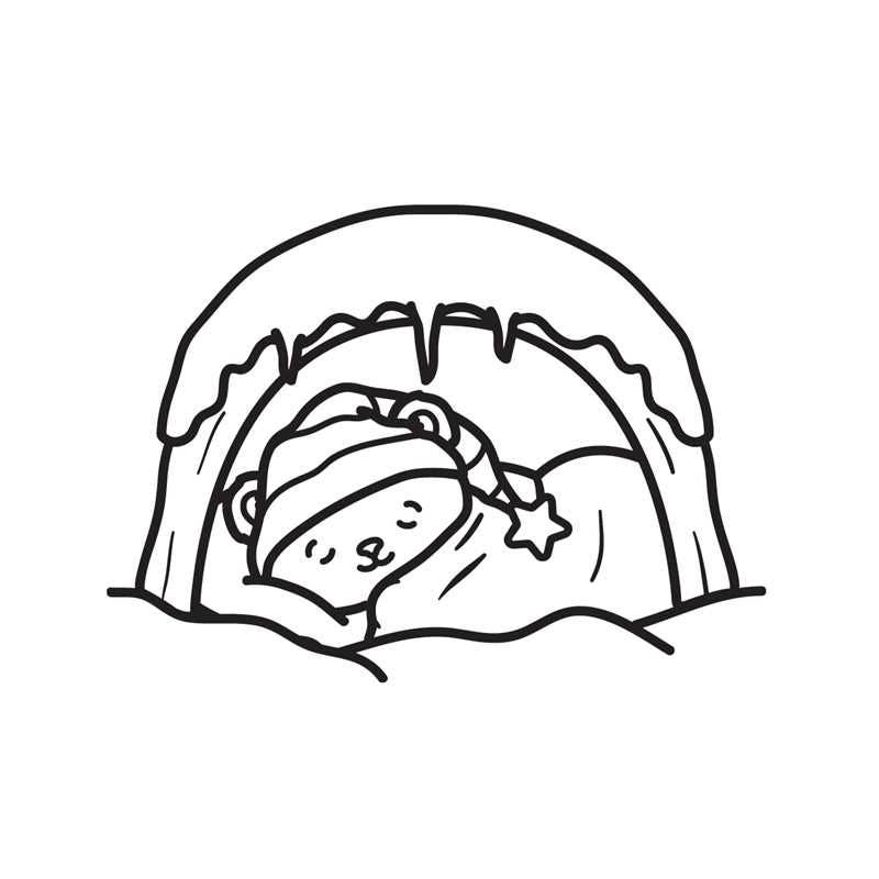 Winter Wonder Mini Coloring Book