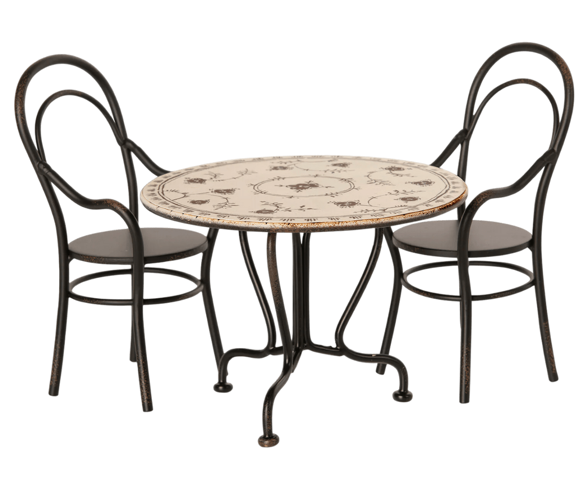 Dining Table Set with 2 Chairs