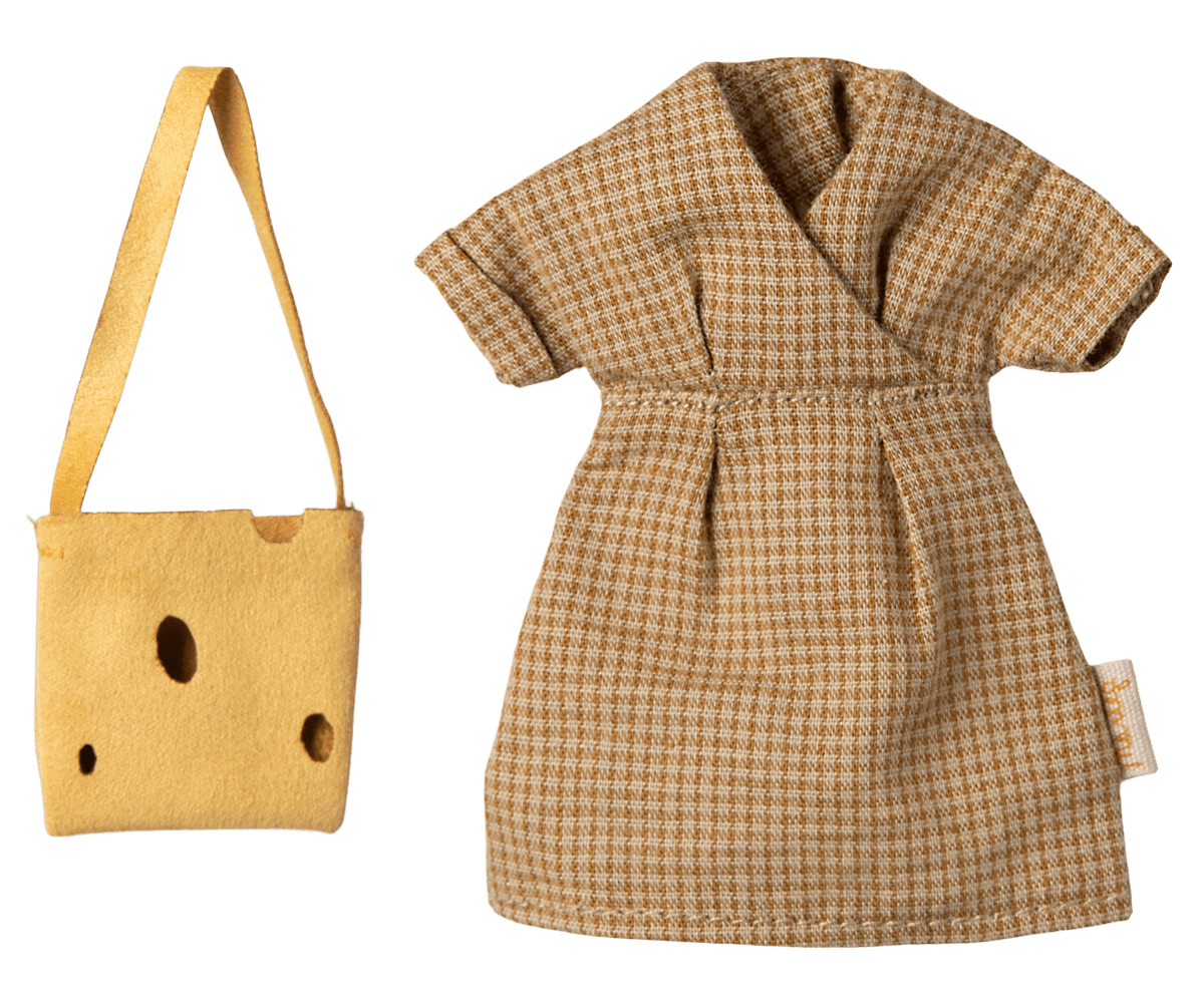 Dress and bag, Mum mouse
