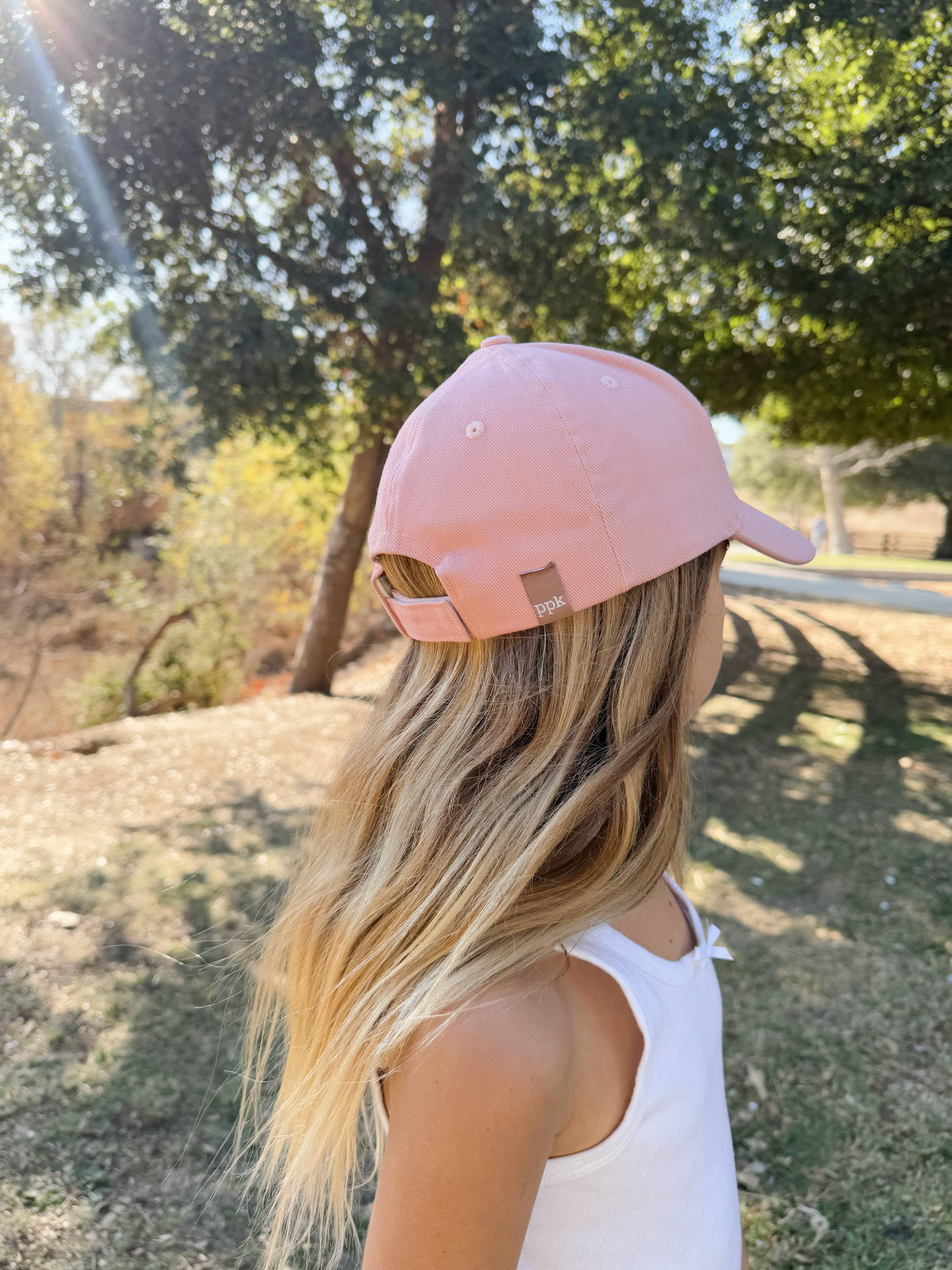 Girls Baseball Hat - Daisy Patch