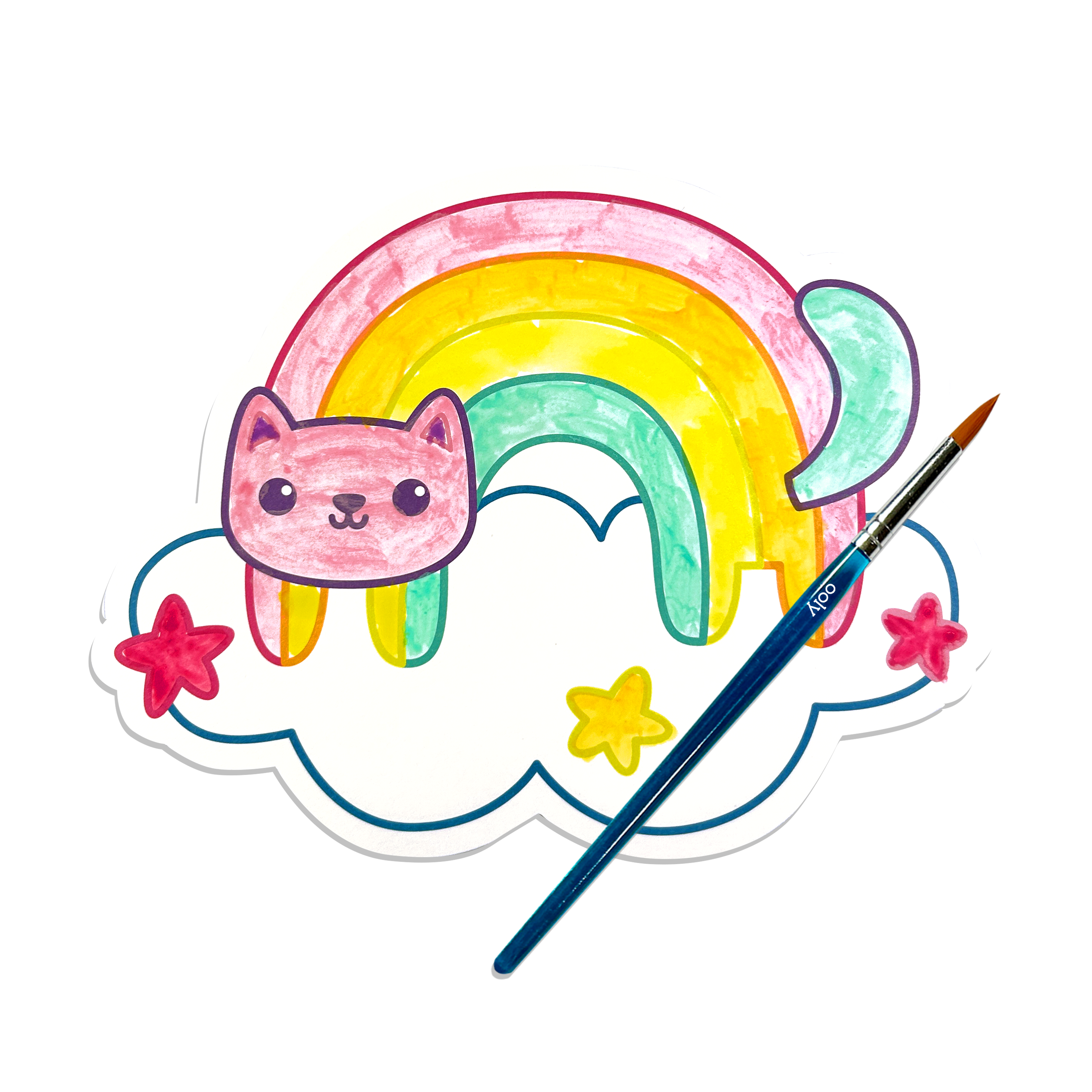 Playful Painters || Rainbow Cuties