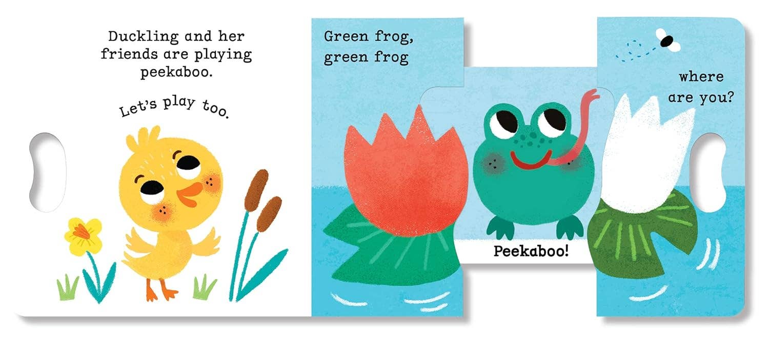 Duckling, Duckling Peekaboo (Peekaboo Grab-and-Pull Books)