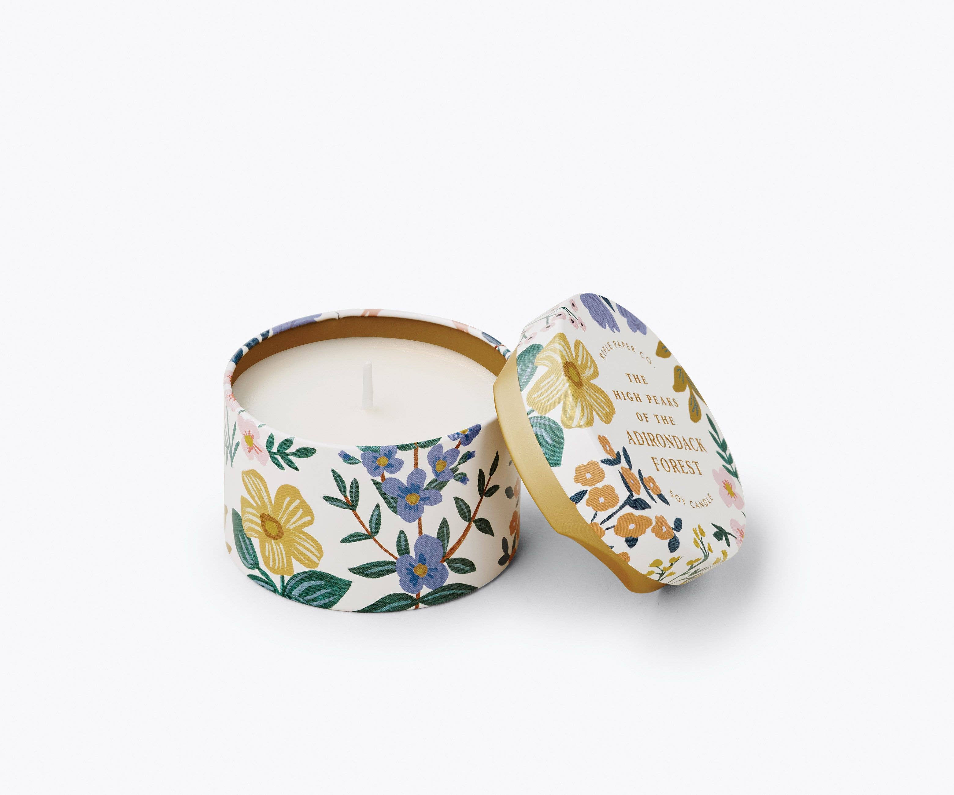 The High Peaks of the Adirondacks Forest Candle