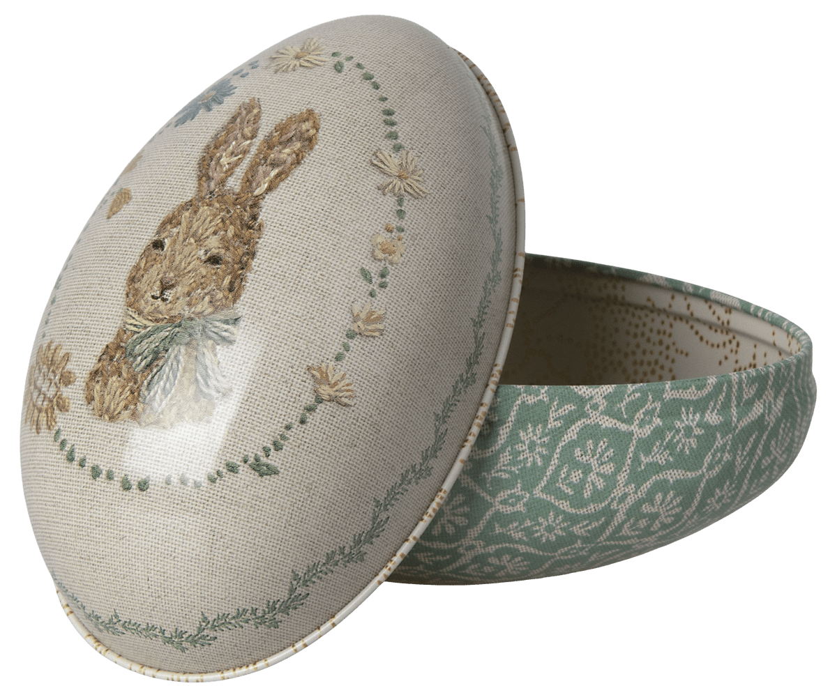 Easter egg set, Metal - 2 assorted