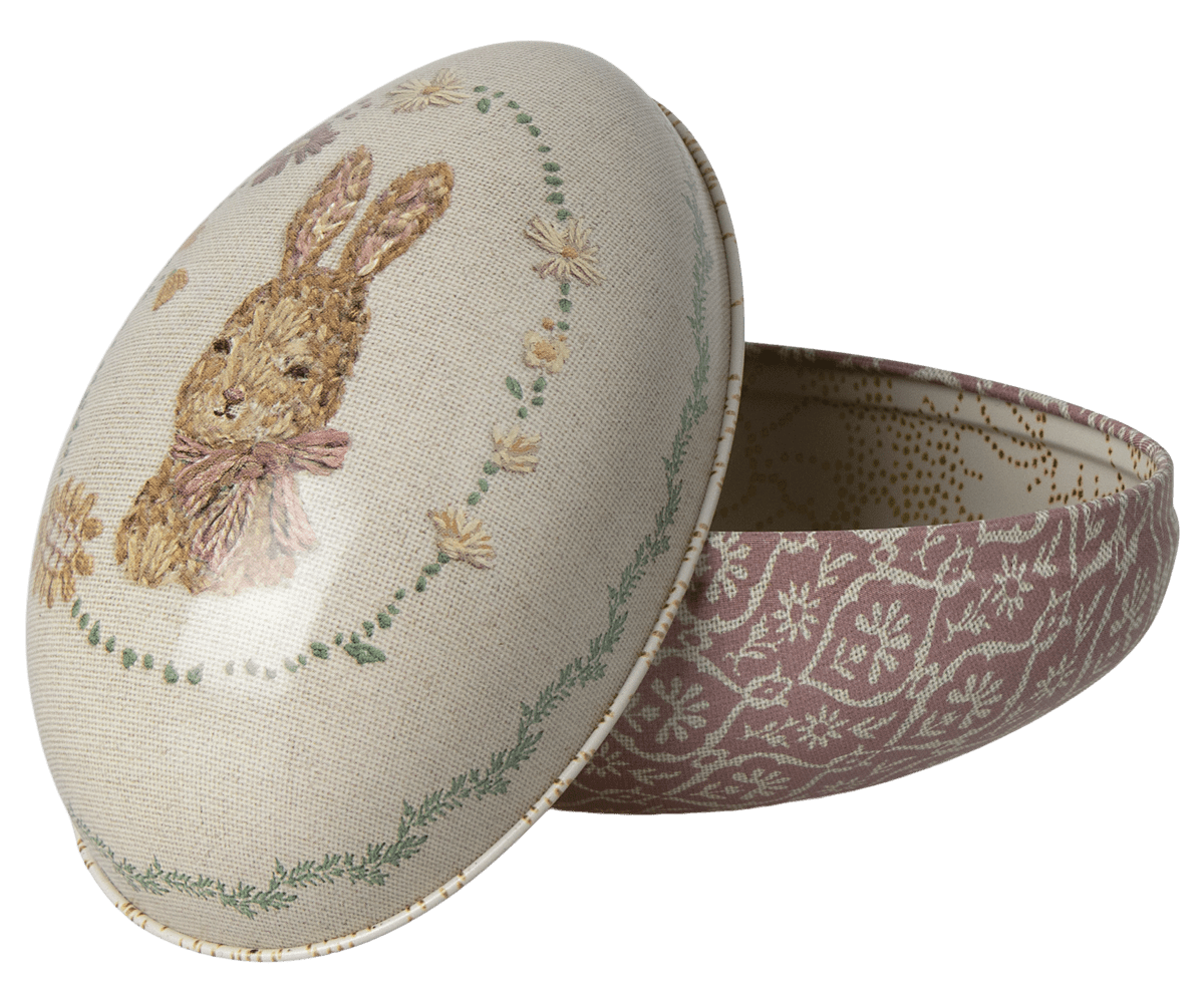 Easter egg set, Metal - 2 assorted