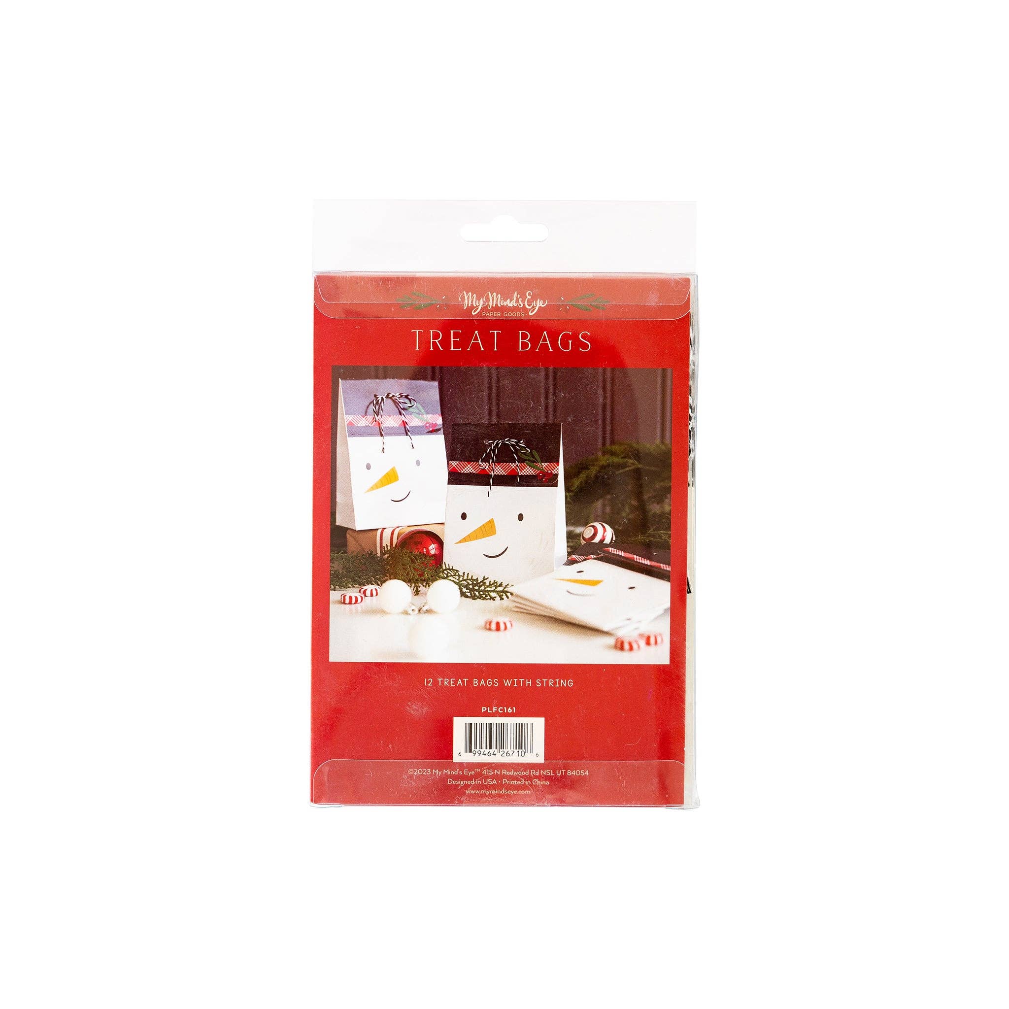 Snowman Treat Bags