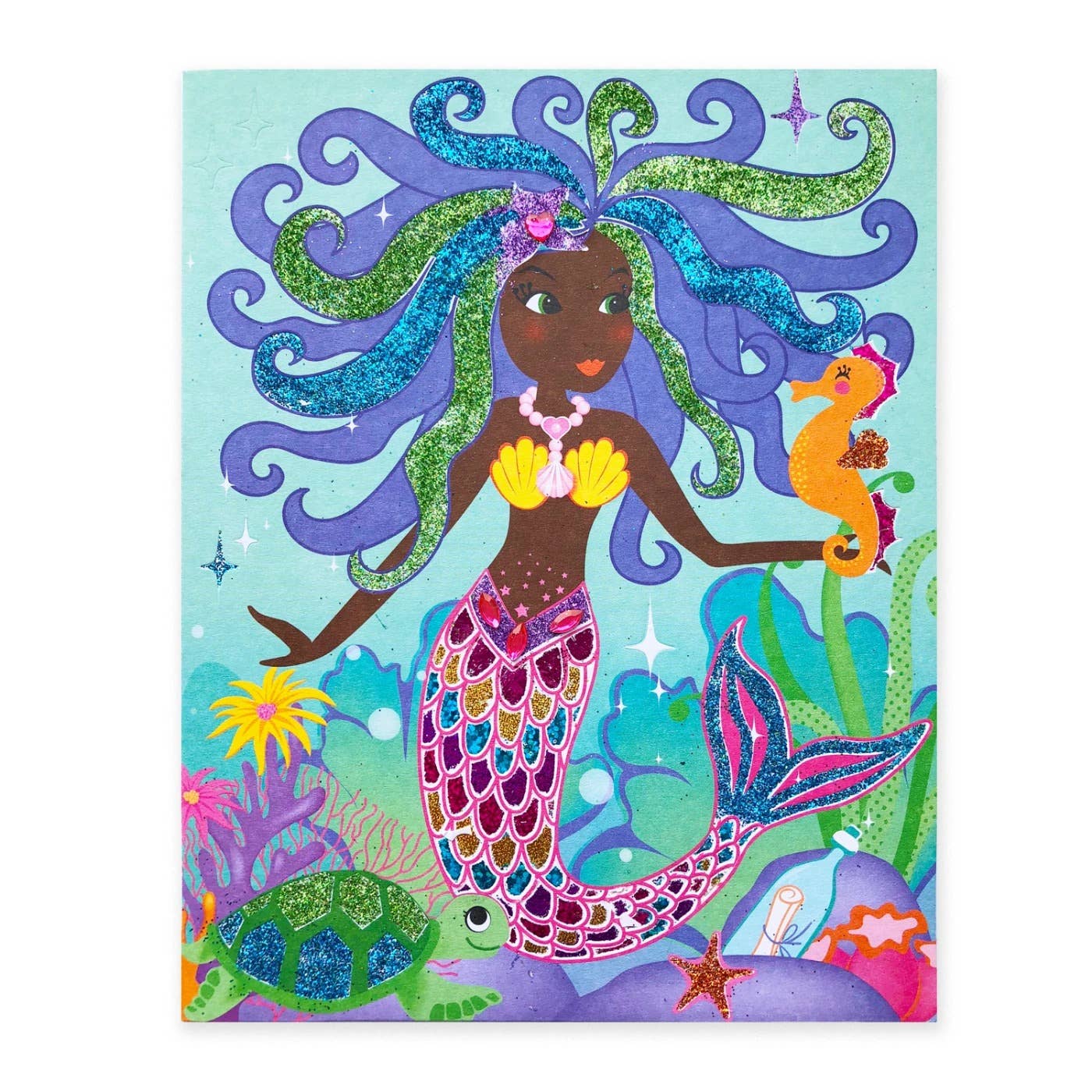 Totally Mermaids Glitter & Foil Art Set