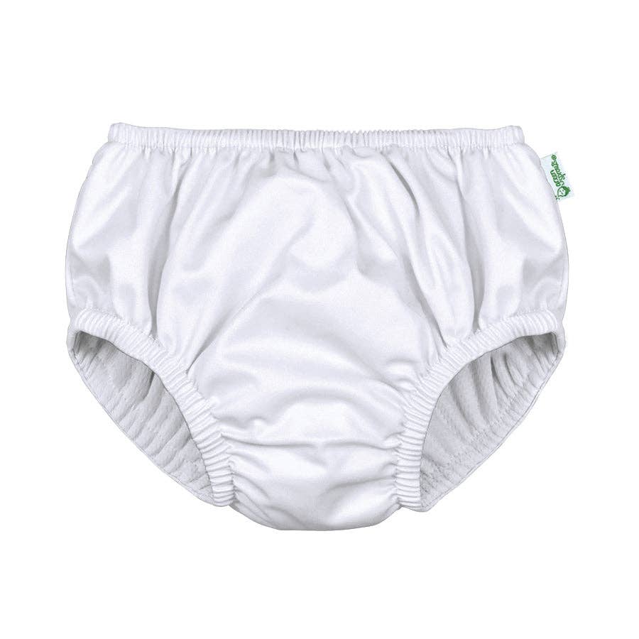 Eco Pull - up Swim Diaper || White