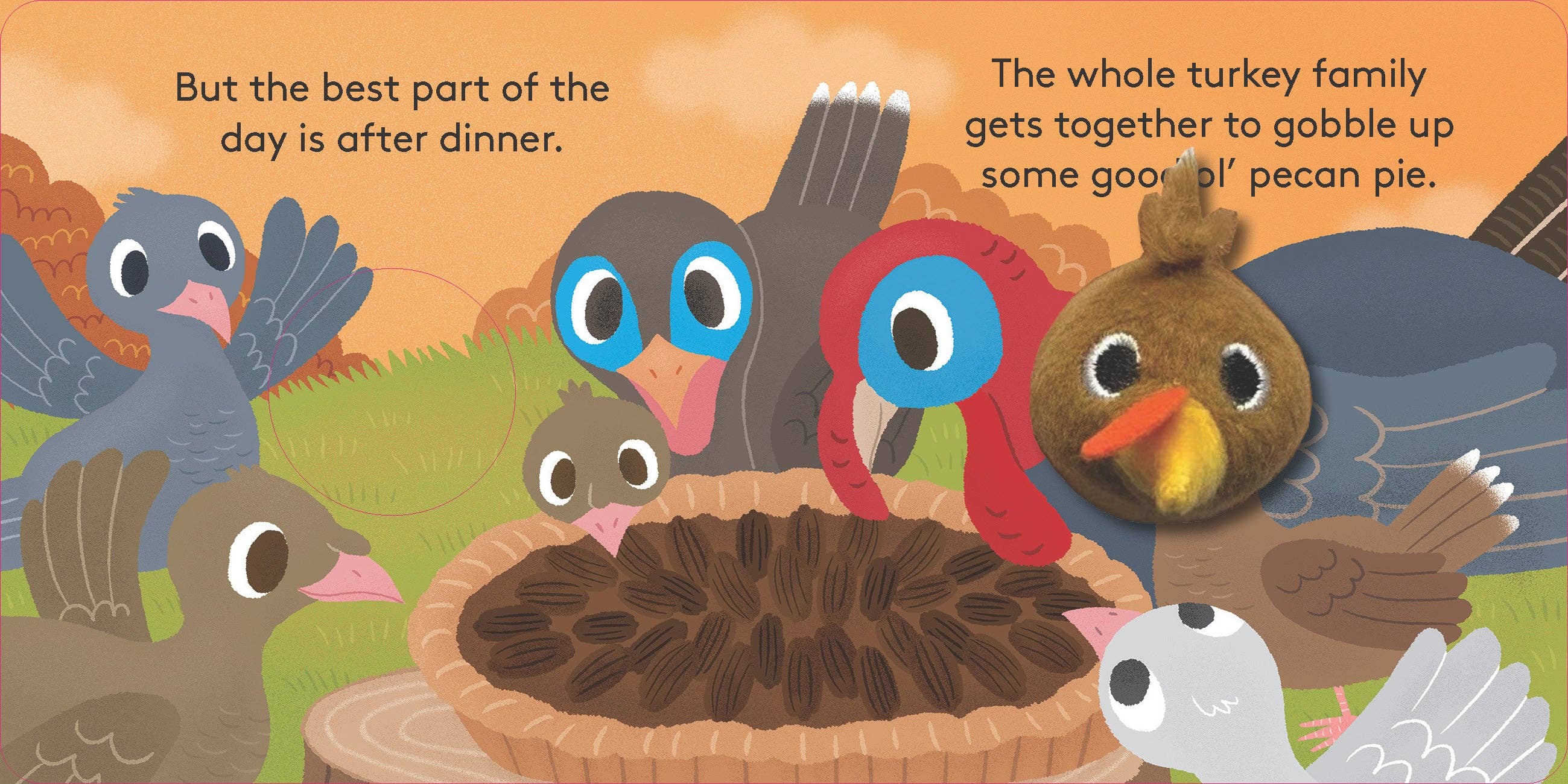 Finger Puppet Book || Baby Turkey
