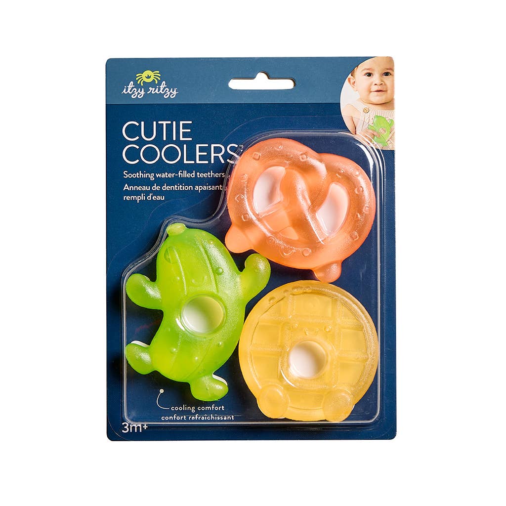 Cutie Coolers™ Water Filled Teethers (3-pack) || Silly Foods