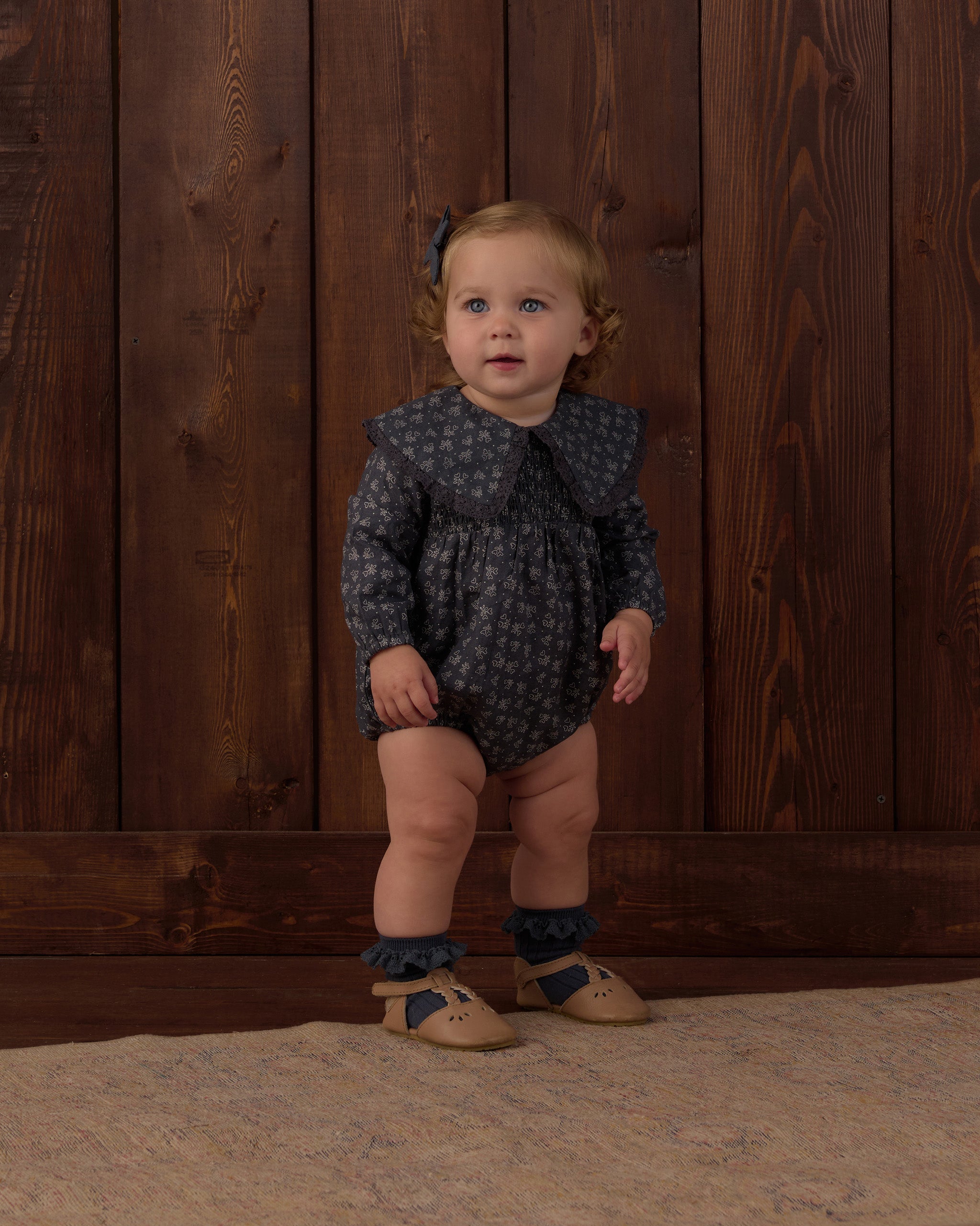 Fern Romper || Heart Ditsy