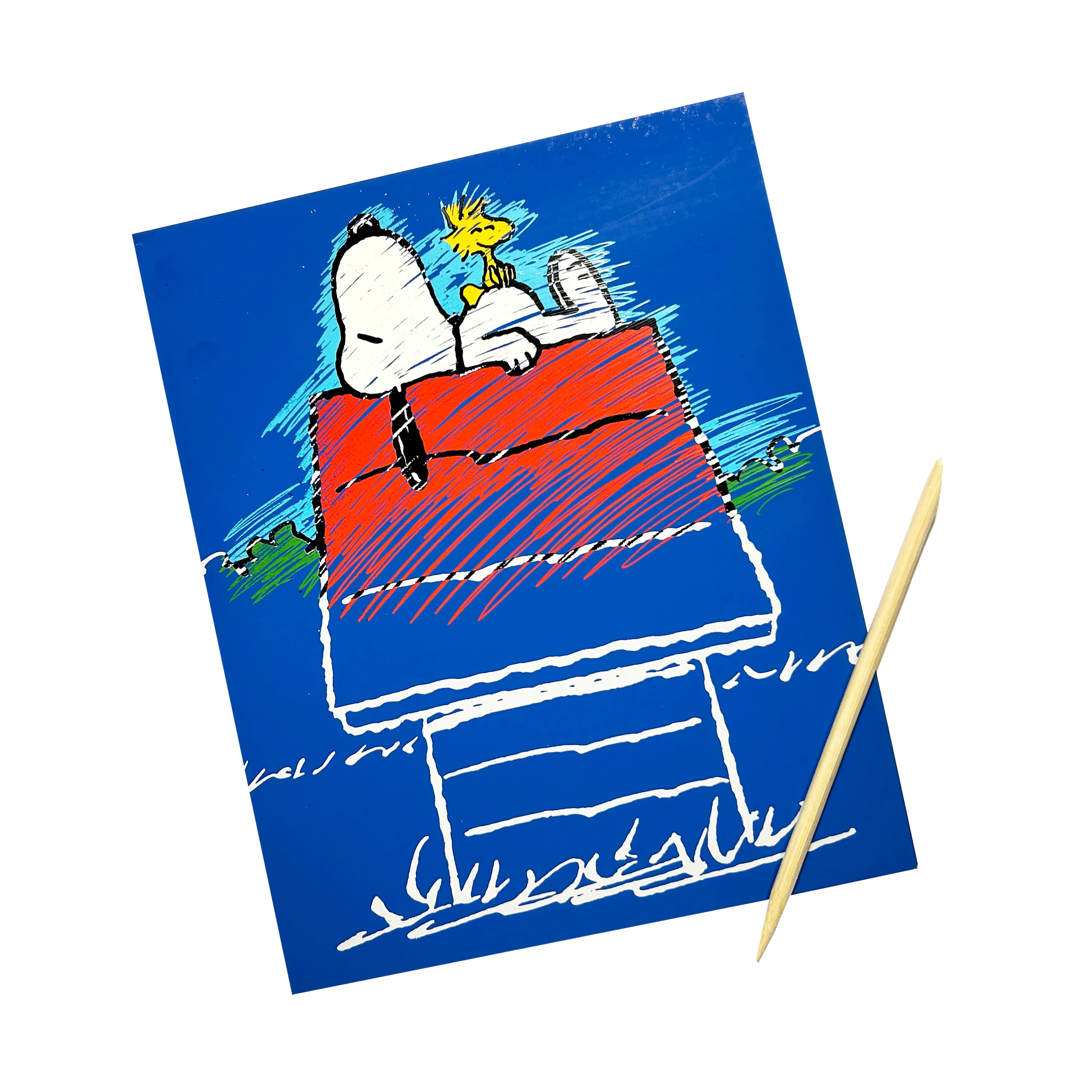 Peanuts Scratch Art Kit