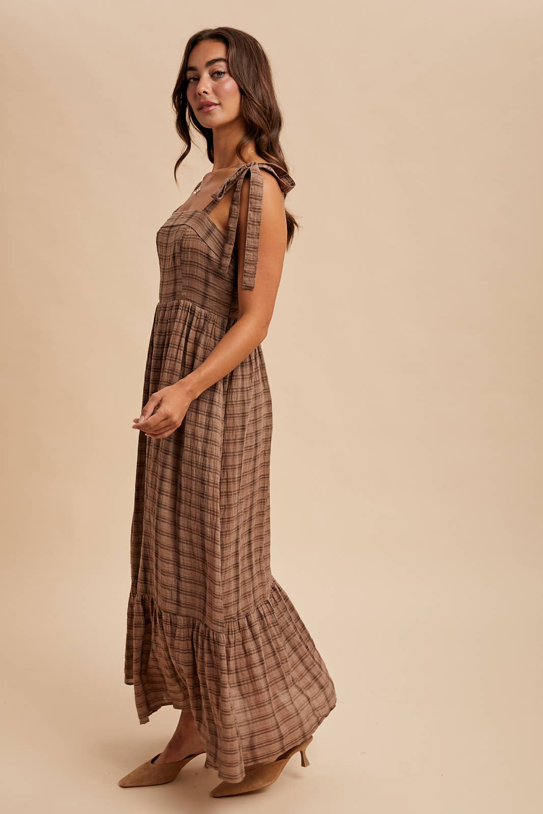 Tartan Maxi Dress