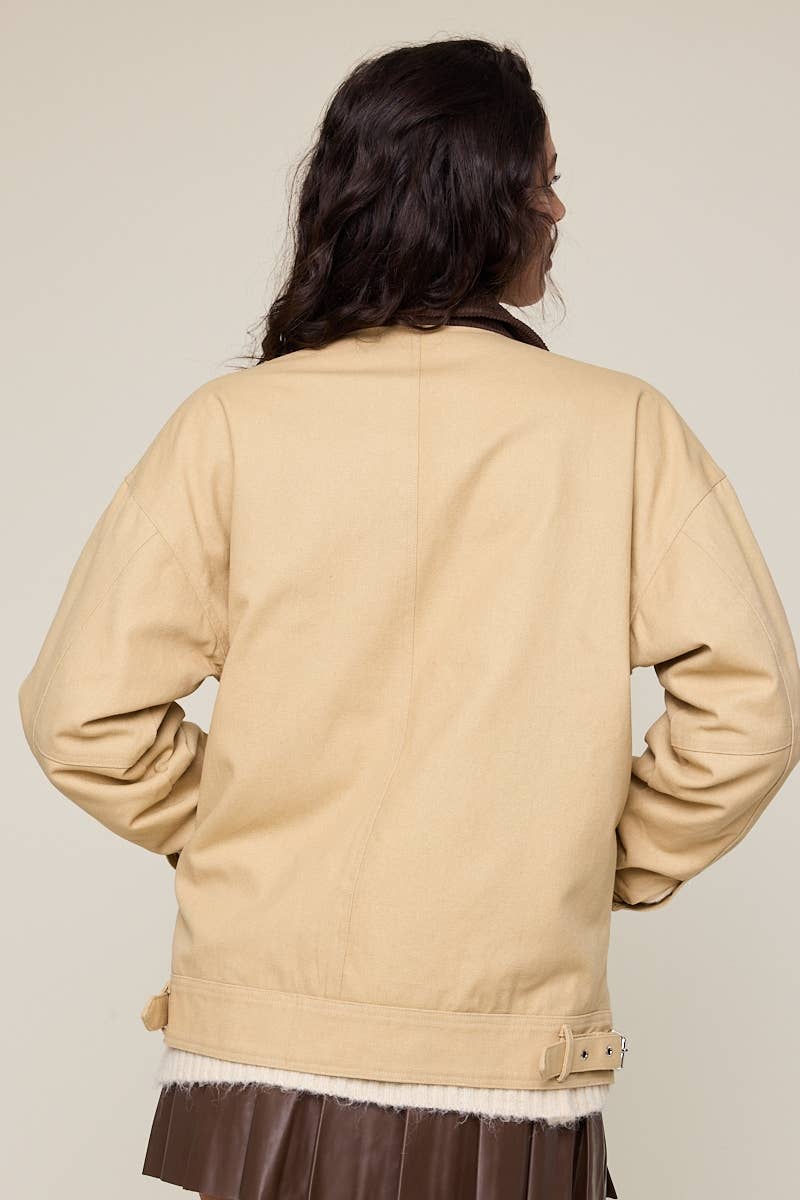 Henley Canvas Barn Jacket