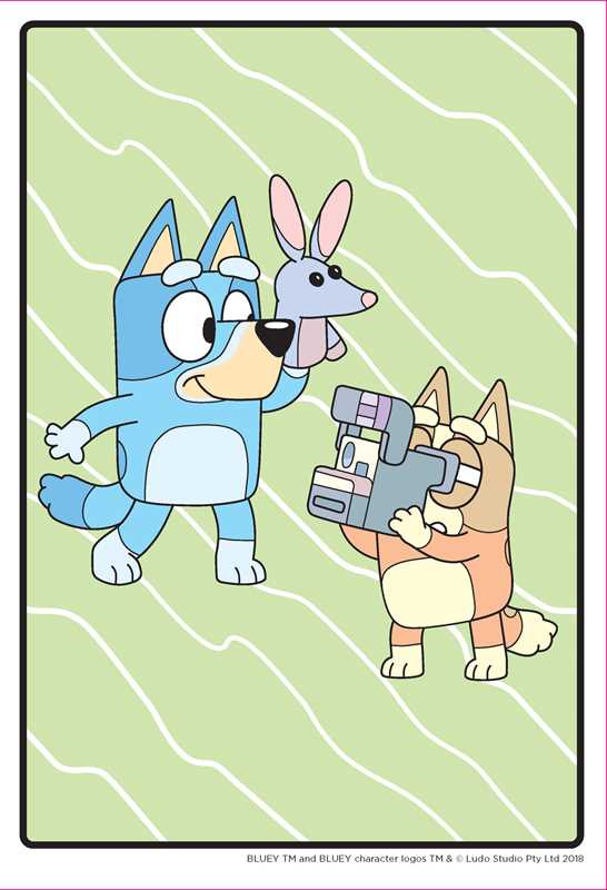 Bluey Colortivity: My First Painting