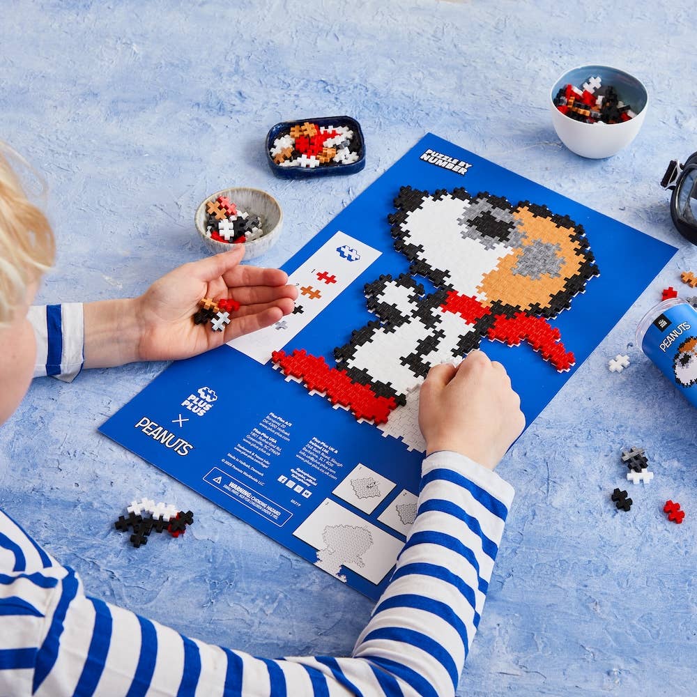 Peanuts Puzzle By Number || Flying Ace