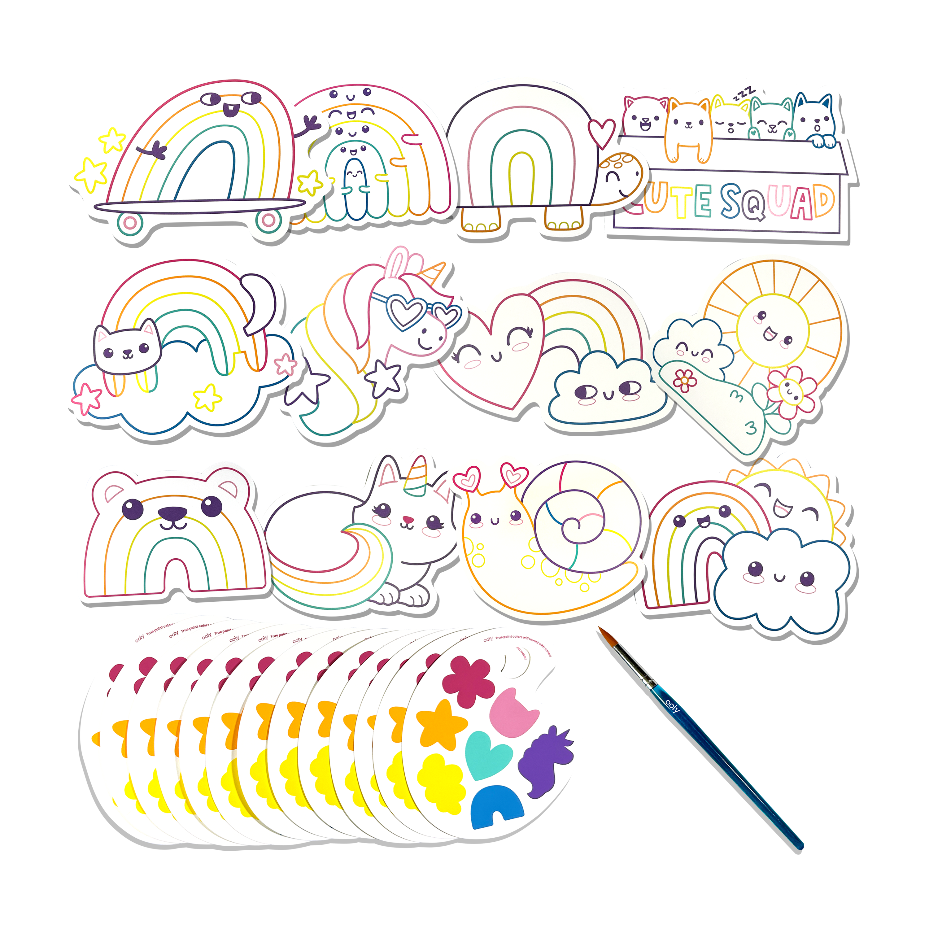 Playful Painters || Rainbow Cuties