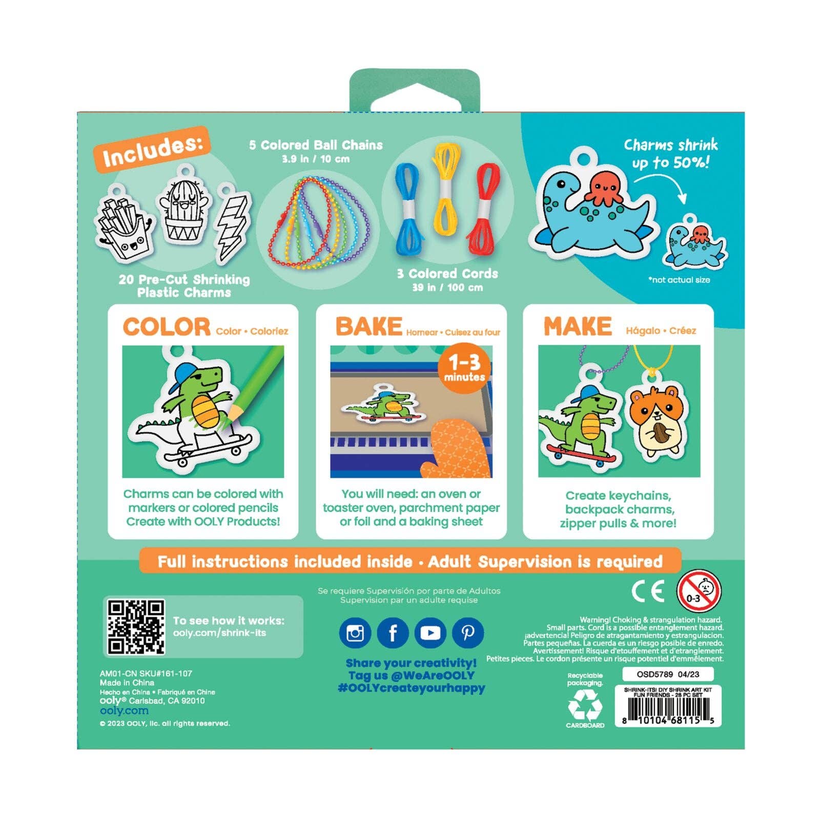 Shrink-Its! D.I.Y. Shrink Art Kit || Fun Friends