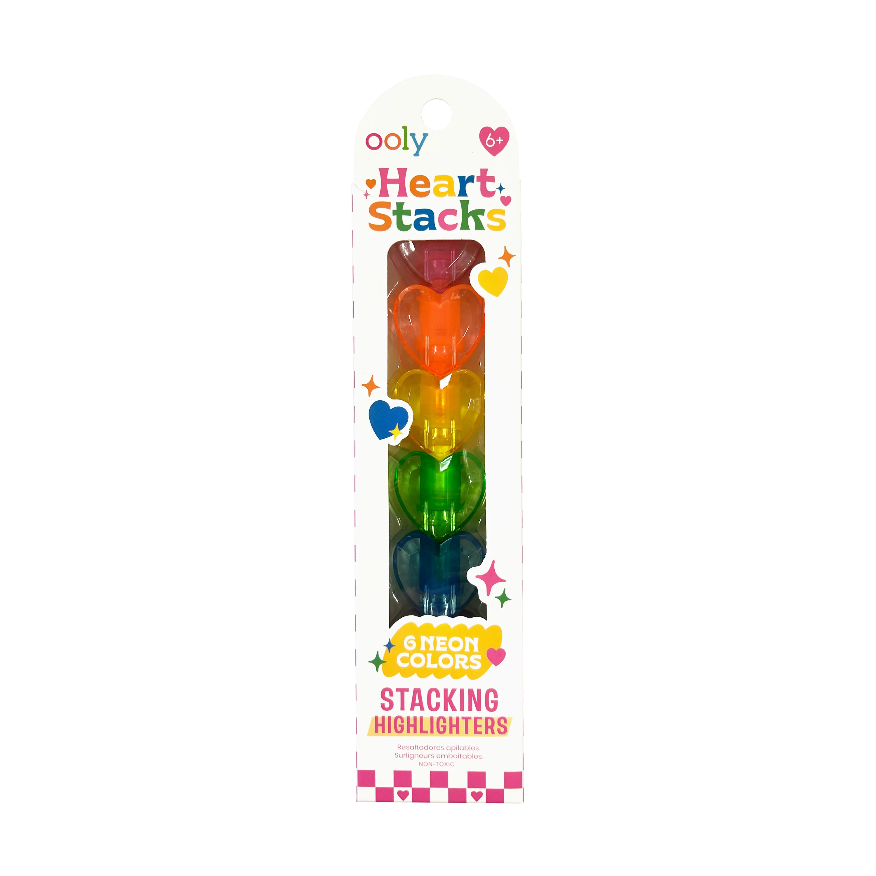 Heart Stacks: Stacking Highlighters