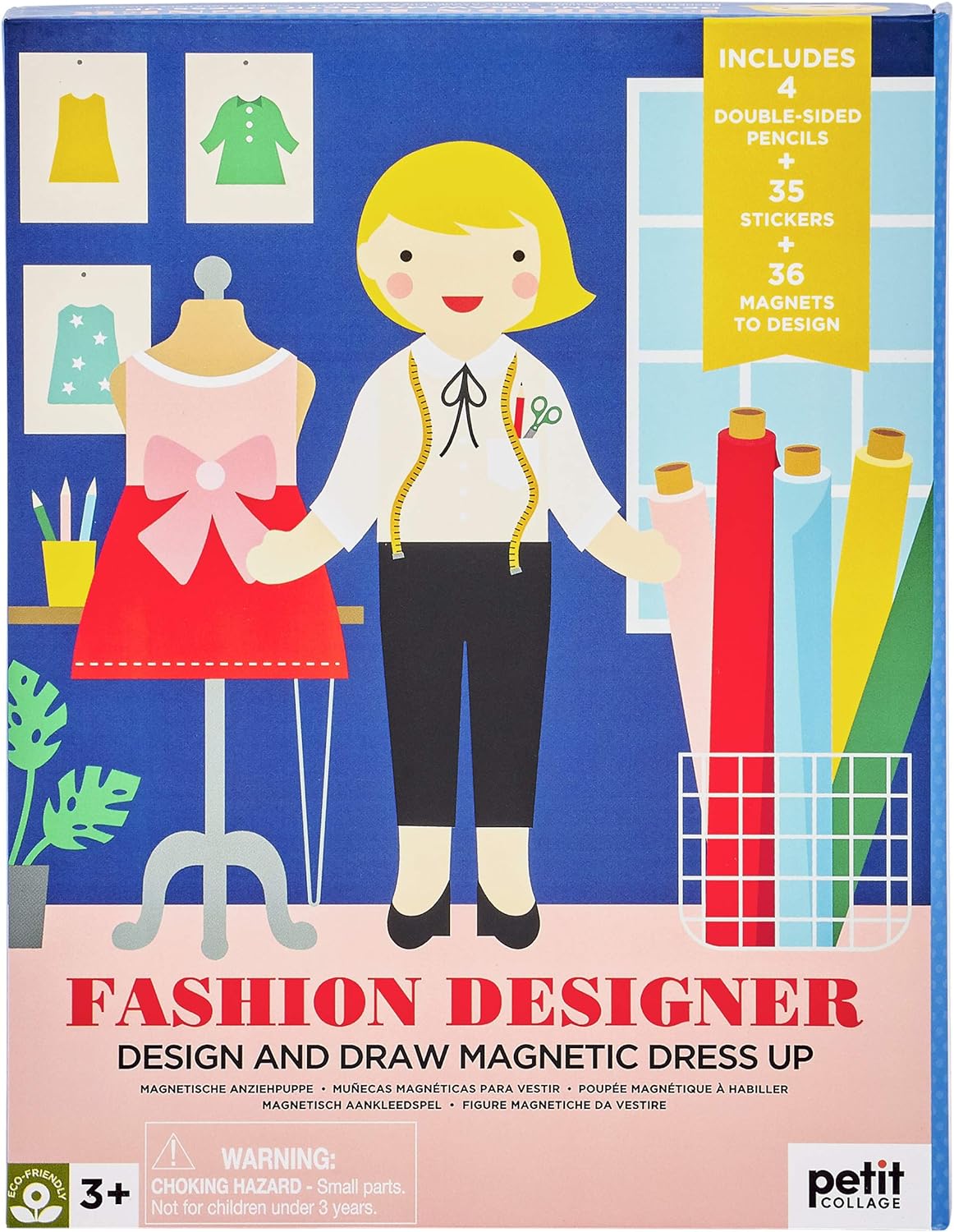 Fashion Designer Magnetic Dress Up Play Set