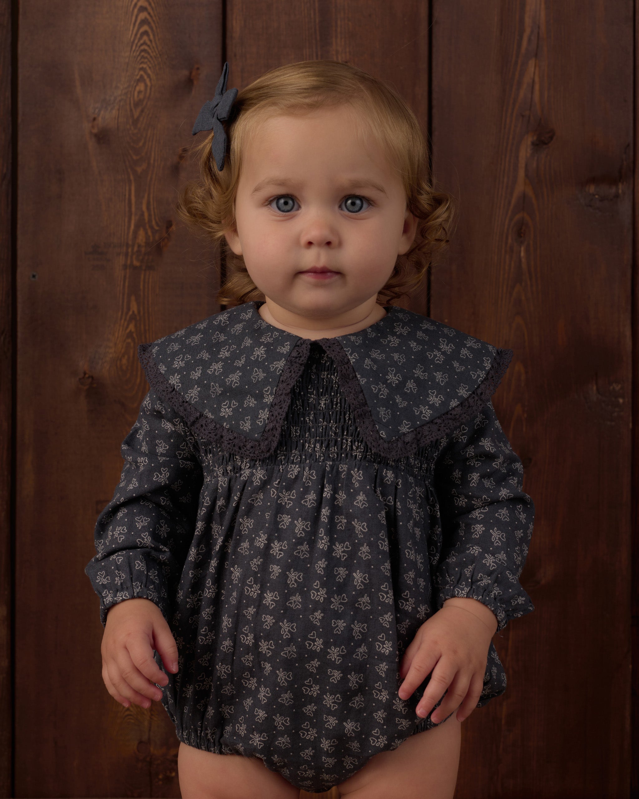 Fern Romper || Heart Ditsy