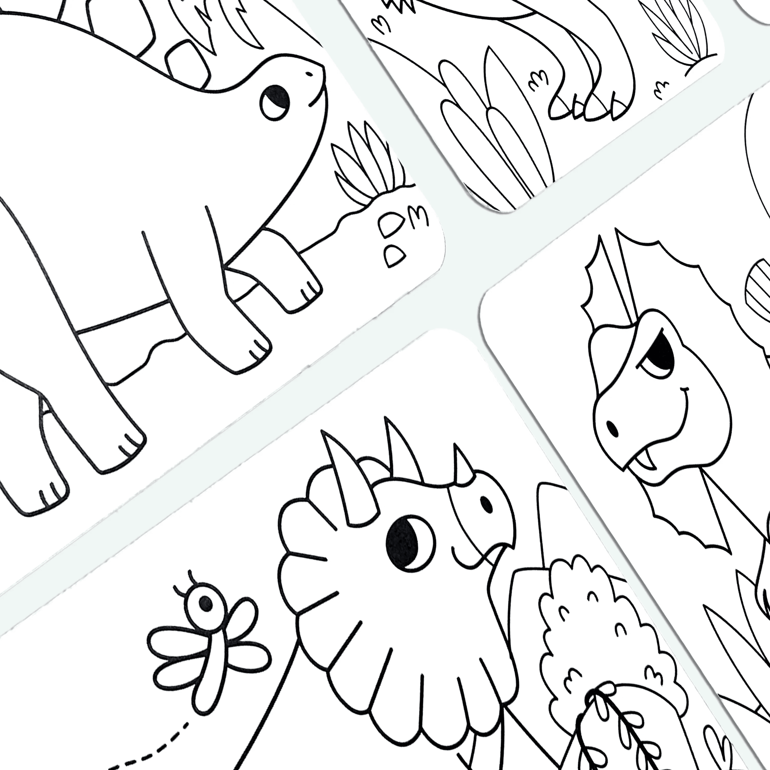 Undercover Art Hidden Pattern Coloring Activity | Dino Tales