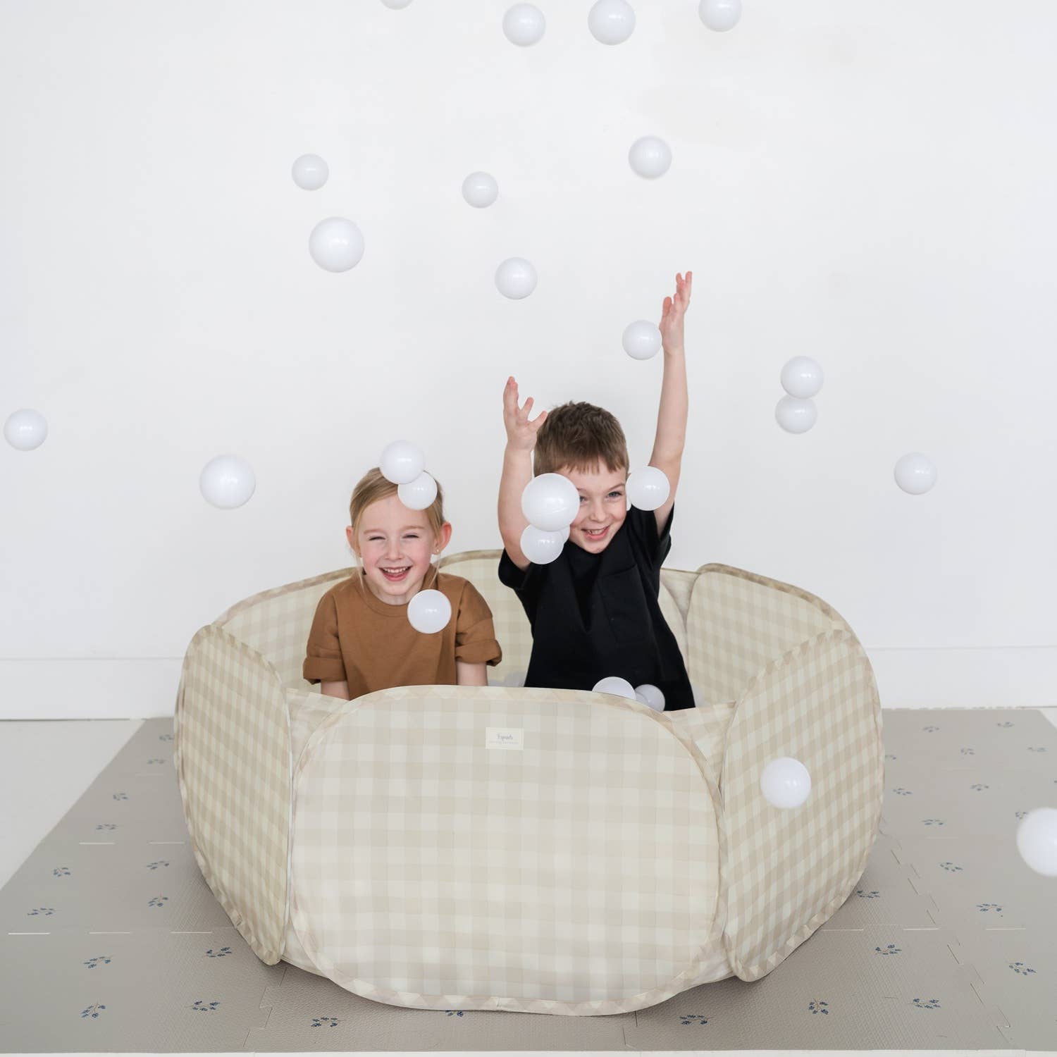 Ball Pit || Checkerboard Beige