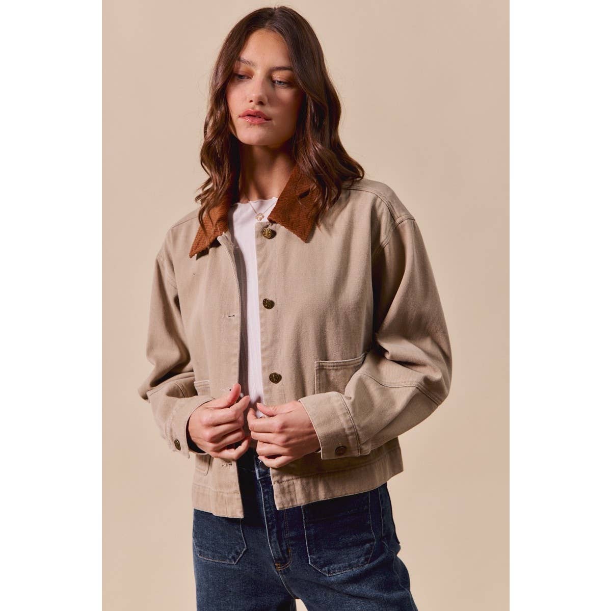 Rowan Cropped Barn Jacket