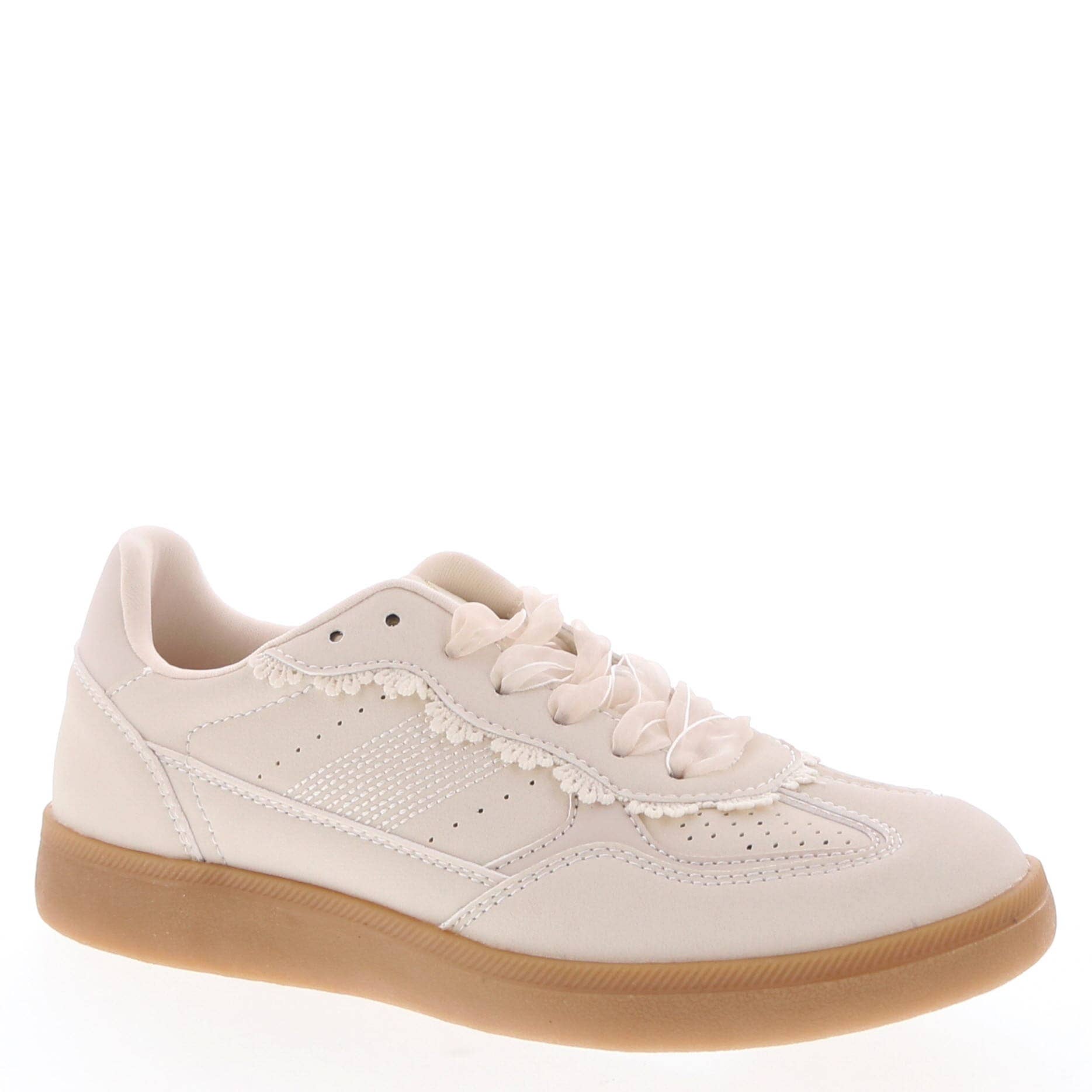 Women Lace Trim Sneaker