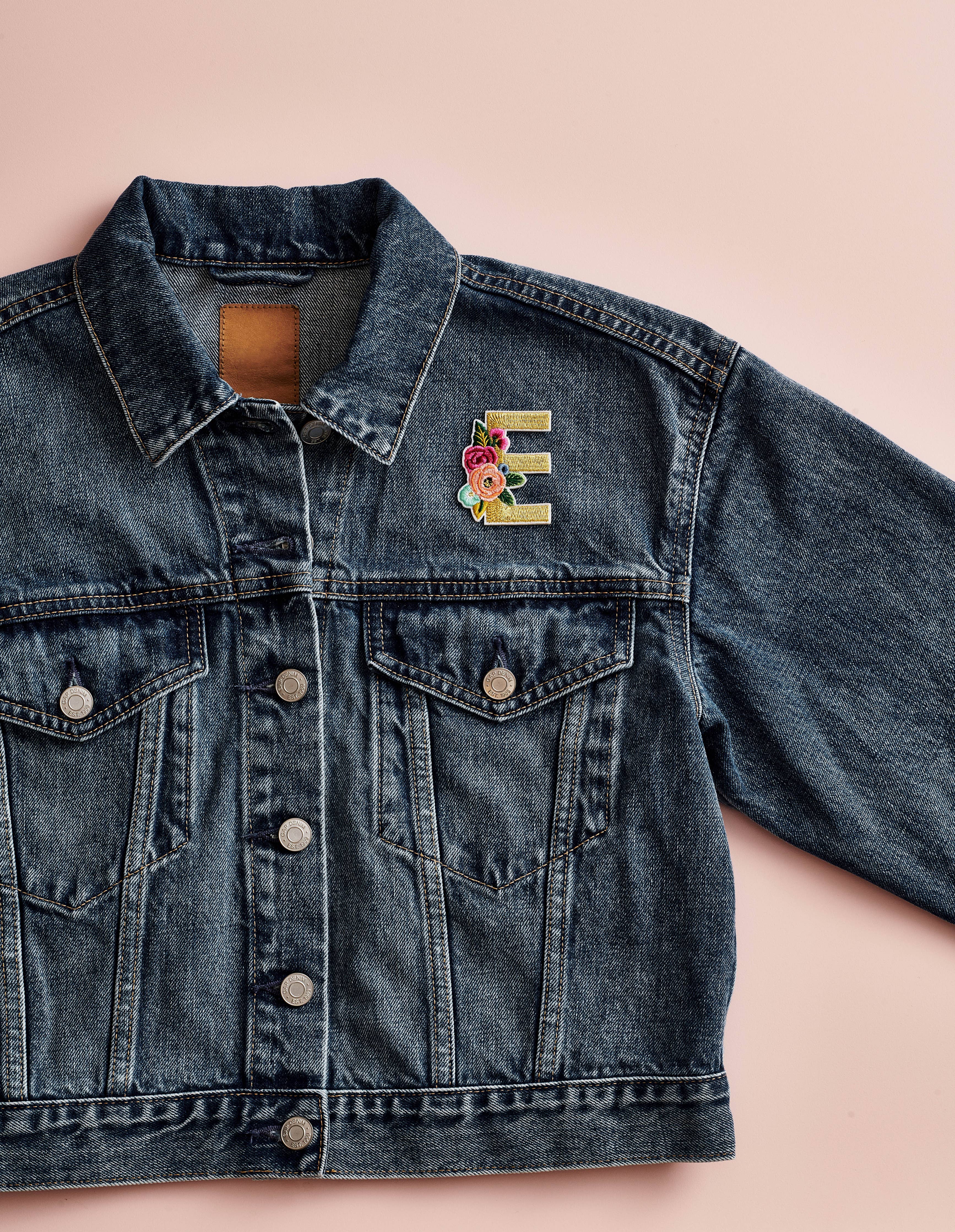 Garden Party Monogram Patch