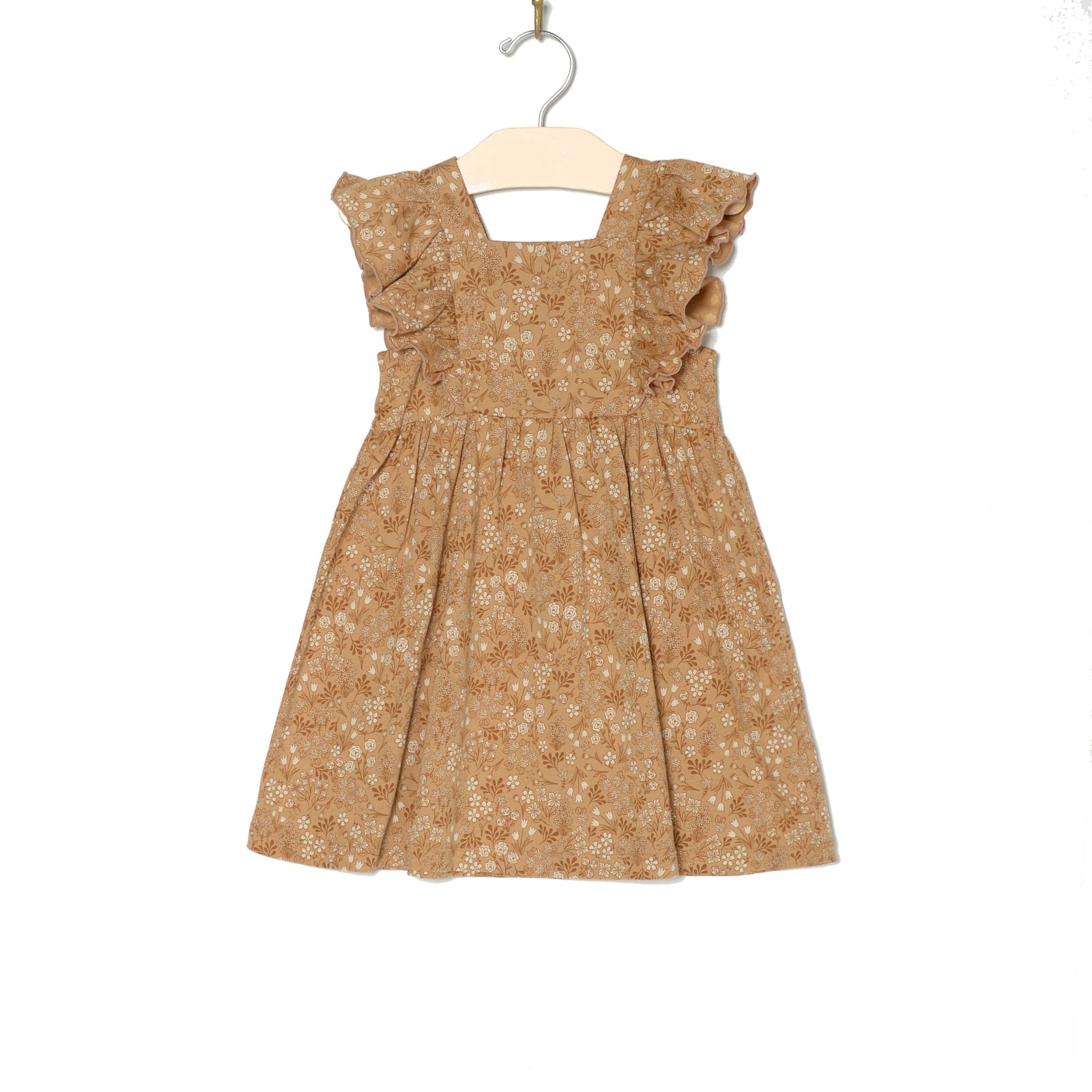 Flutter Tank Dress ||Tulips