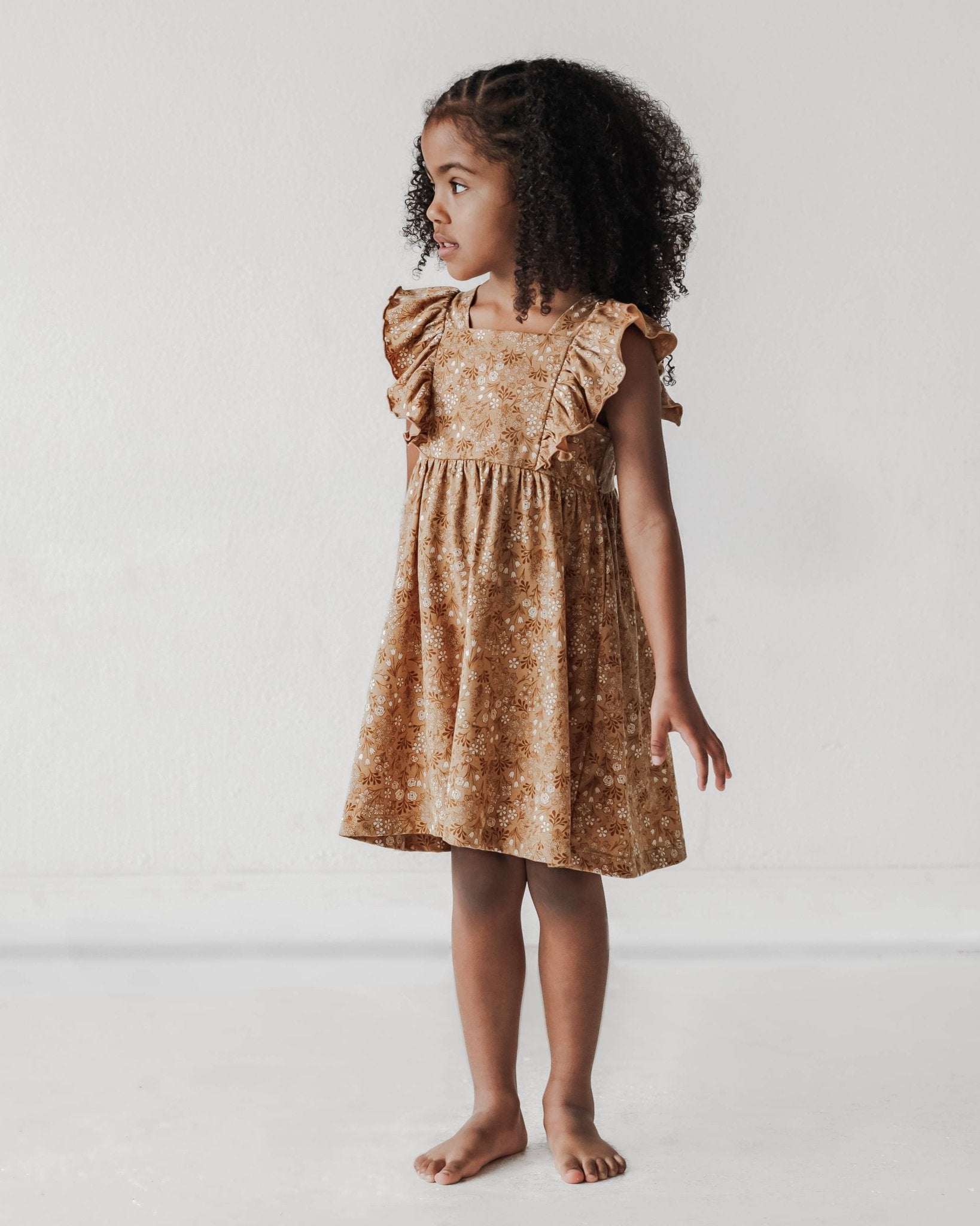 Flutter Tank Dress ||Tulips