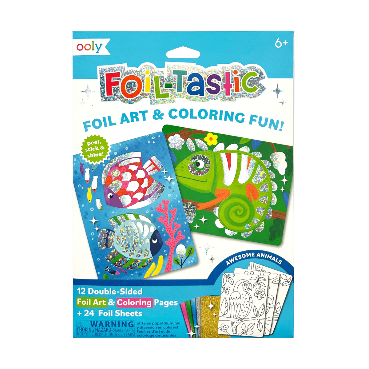 Foil - tastic Foil Art Kit: Awesome Animals