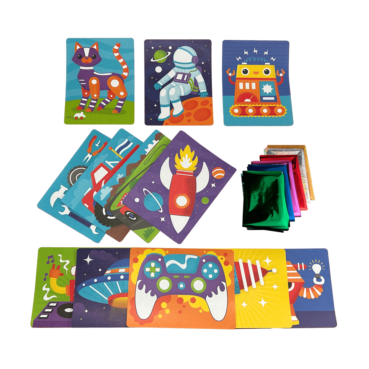 Foil - tastic Foil Art Kit: Gadgets & Gizmos
