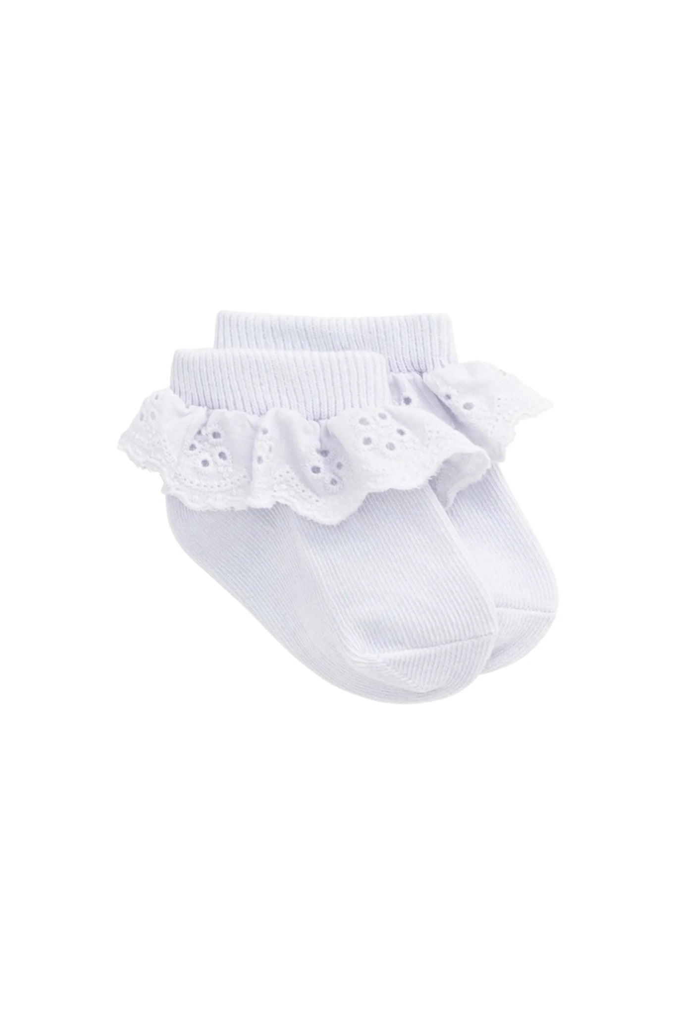Frill Ankle Sock || Tulle