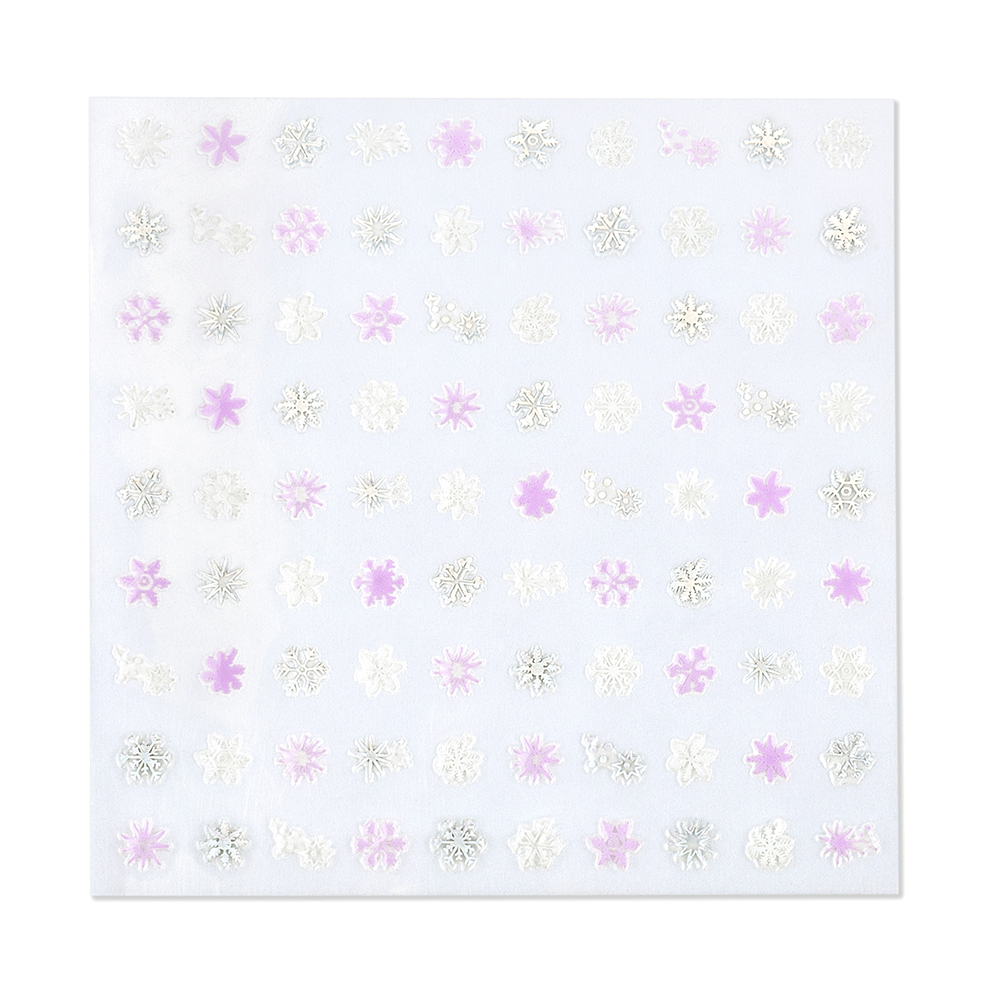 Frosted Nail Stickers - 1 Pk.