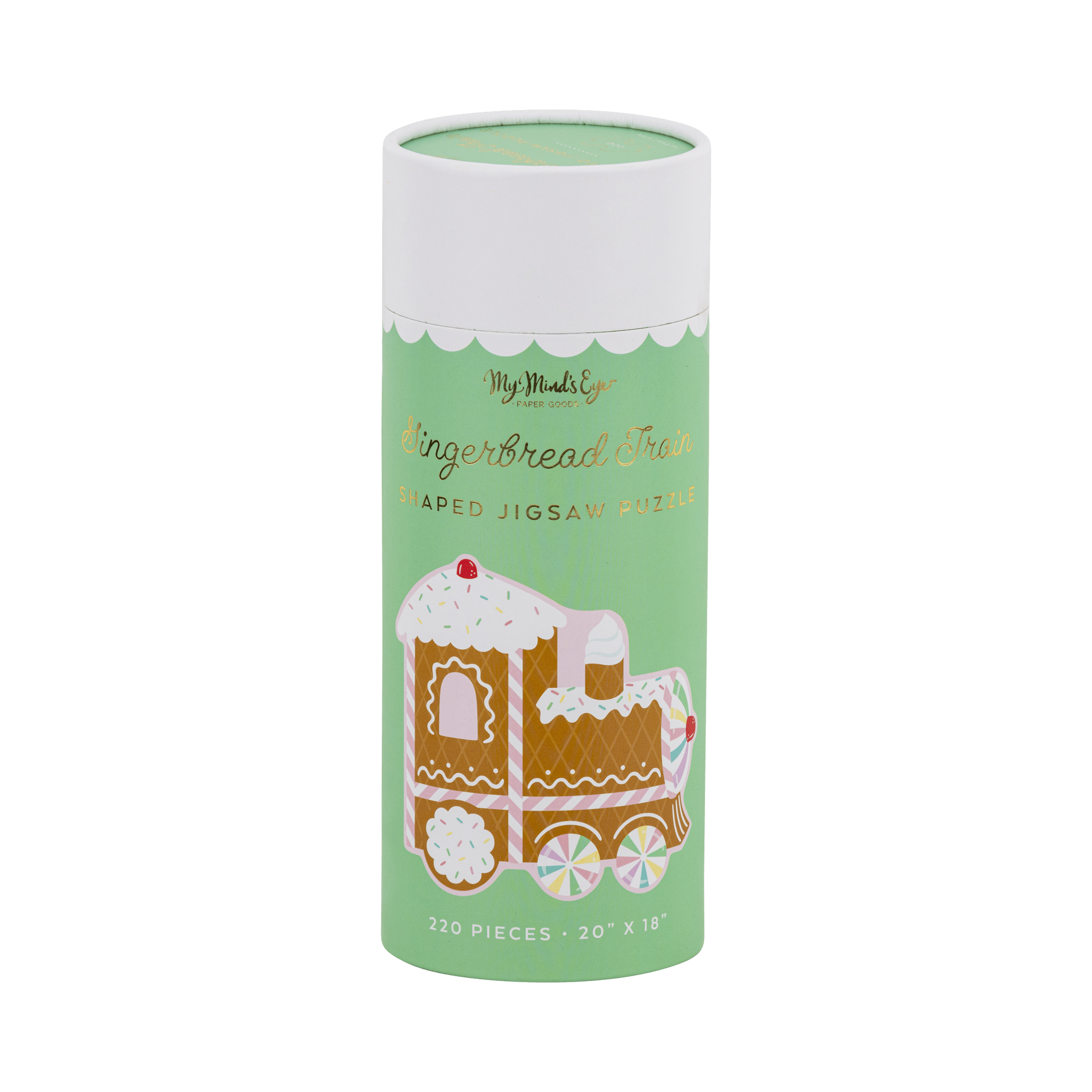 Gingerbread Train Jigsaw Puzzle