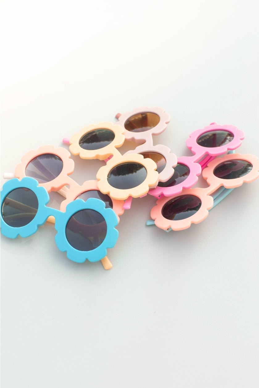 Girls Daisy Colorblock Sunglasses