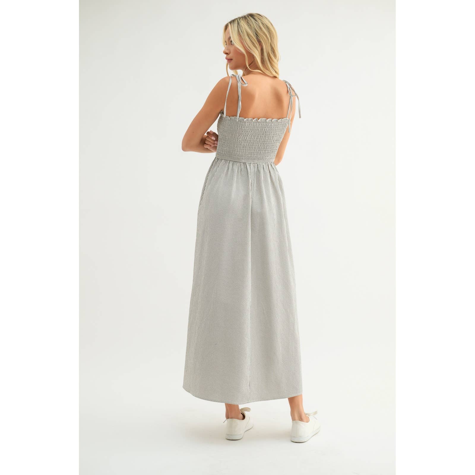 Harper Strips Maxi Dress