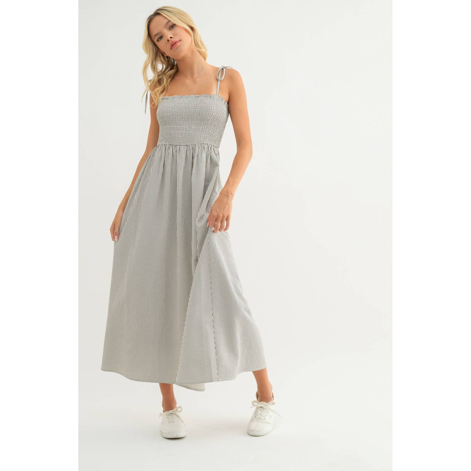 Harper Strips Maxi Dress